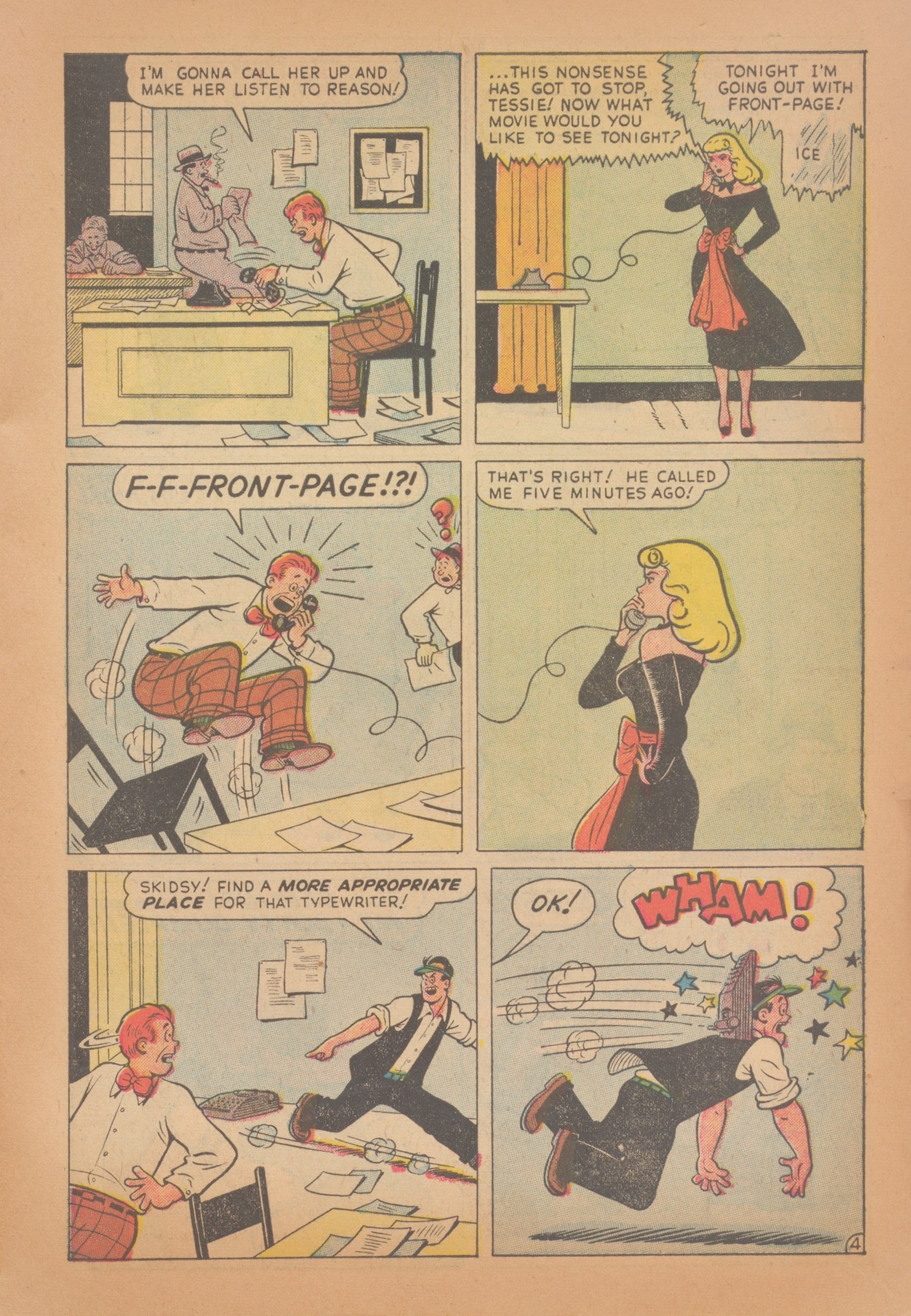 Read online Hedy Of Hollywood Comics comic -  Issue #37 - 13