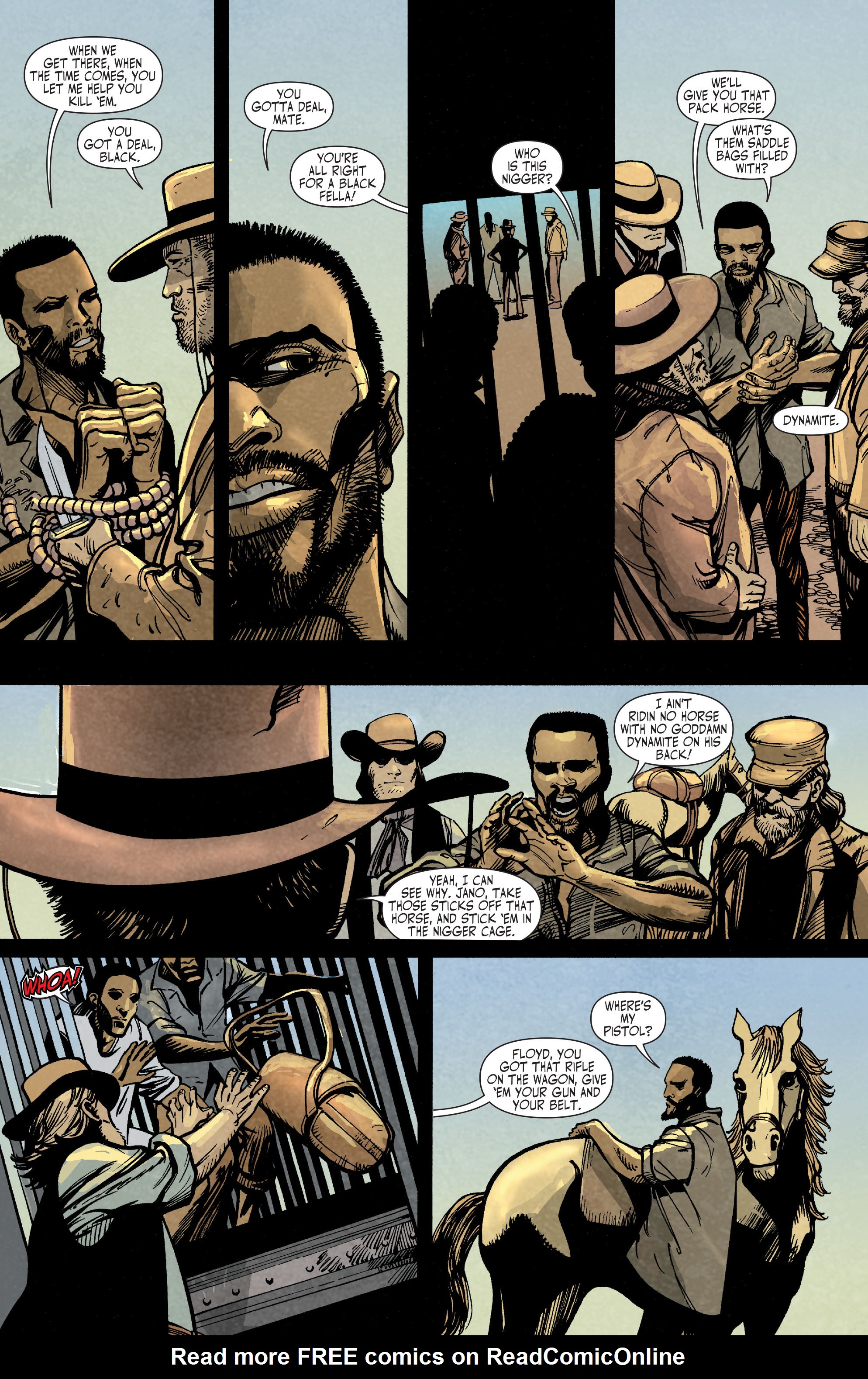 Read online Django Unchained comic -  Issue #6 - 37