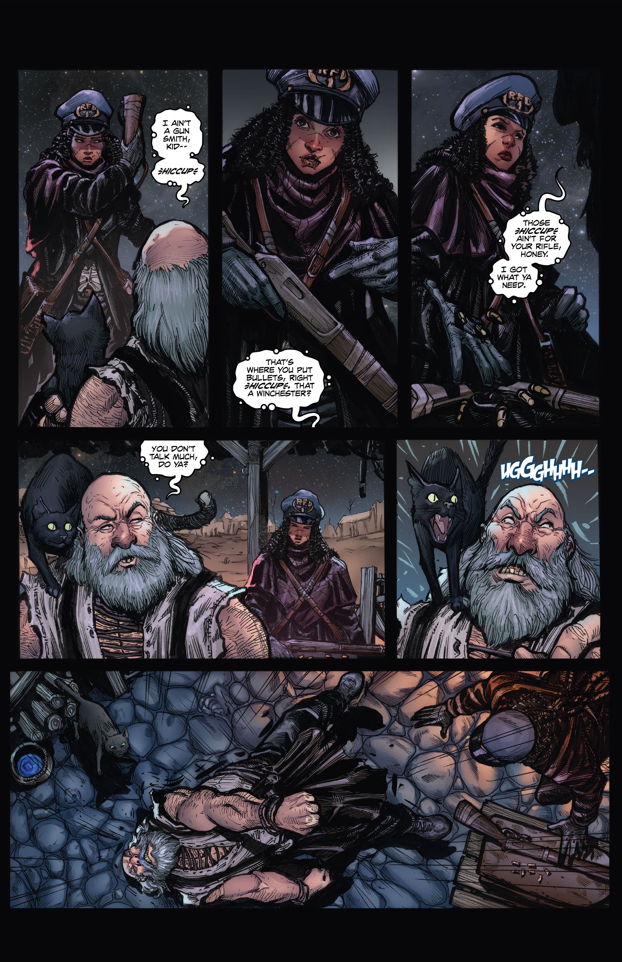Read online The Few and Cursed: Shadow Nation comic -  Issue # TPB - 37