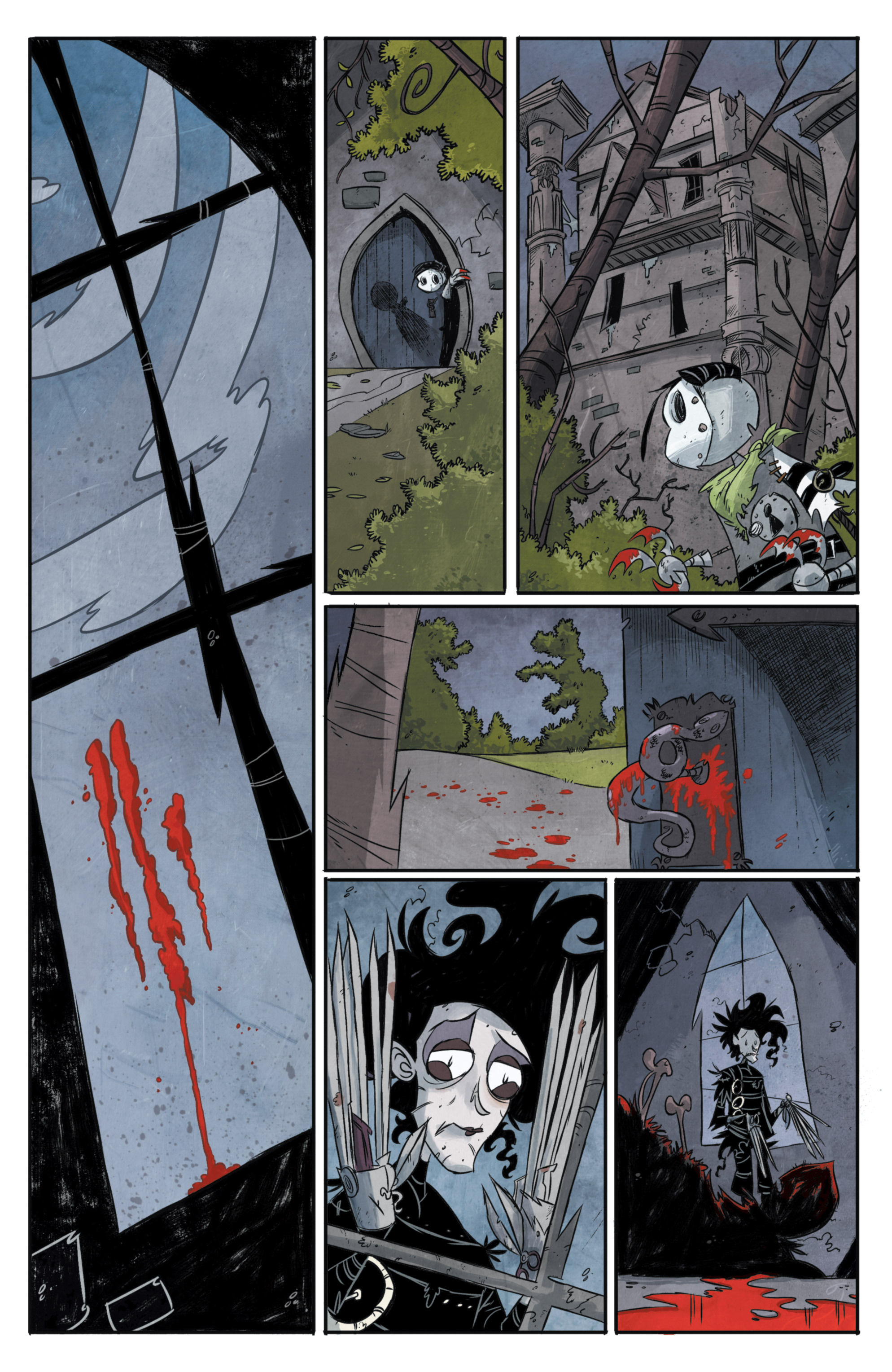 Read online Edward Scissorhands comic -  Issue #2 - 3