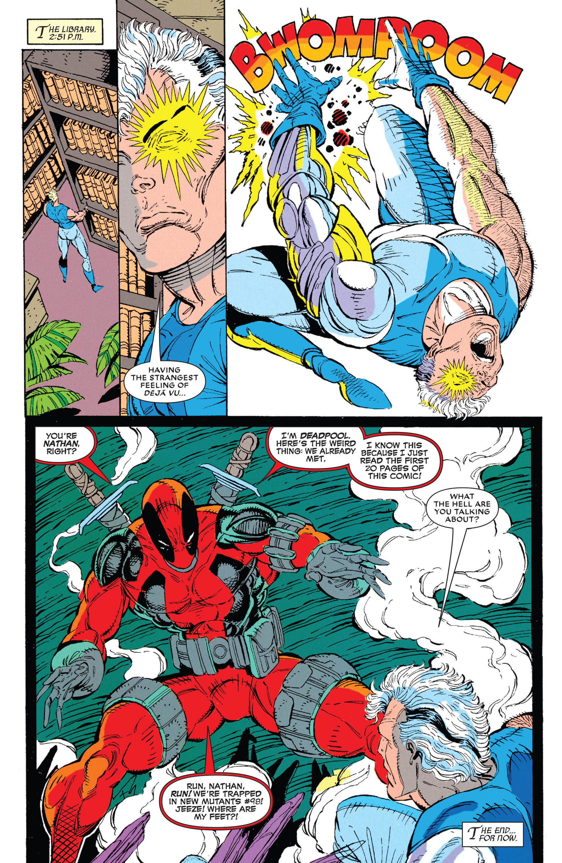 Read online Deadpool vs. X-Force comic -  Issue #4 - 21