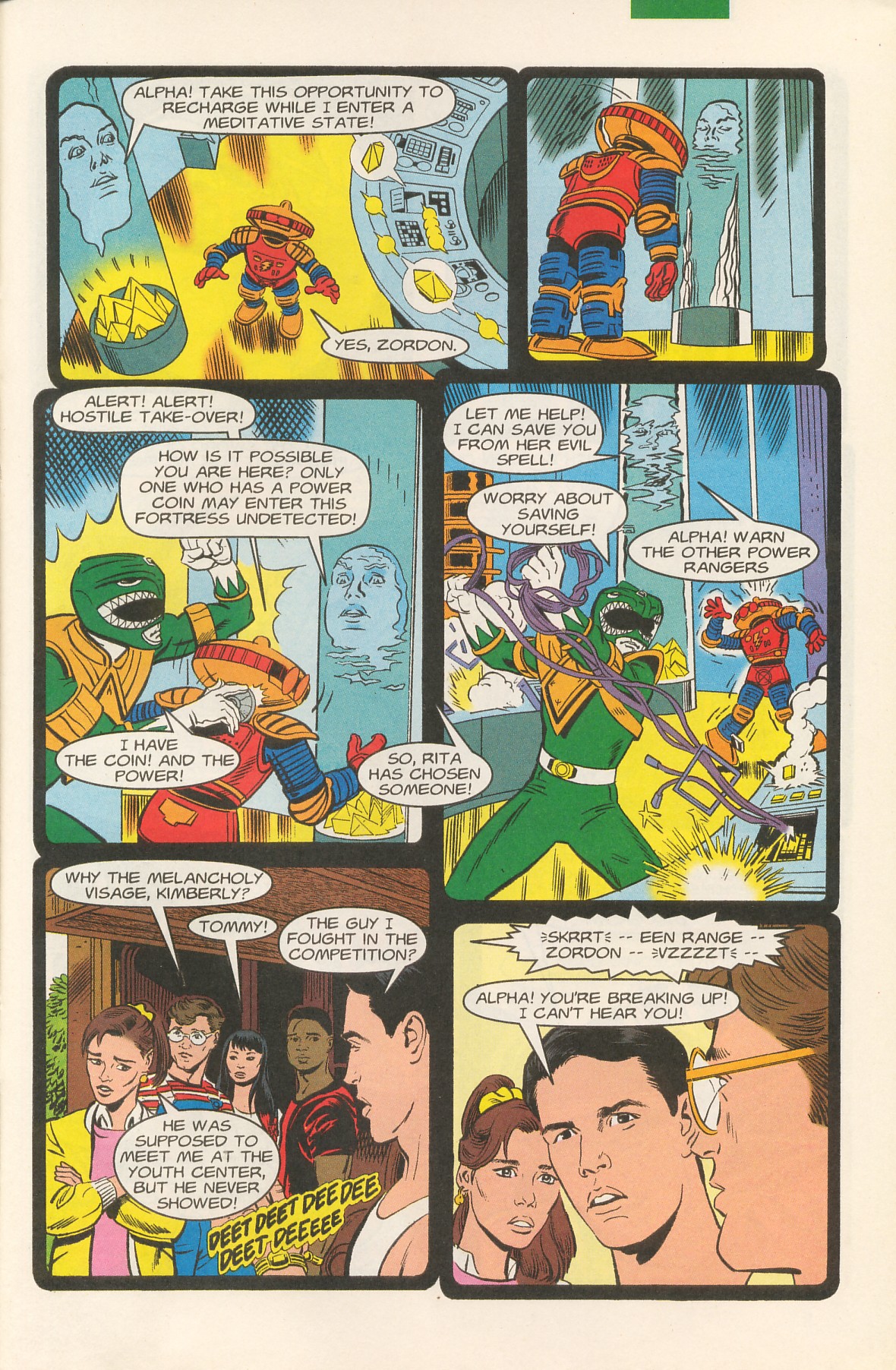 Read online Mighty Morphin Power Rangers Saga comic -  Issue #1 - 25