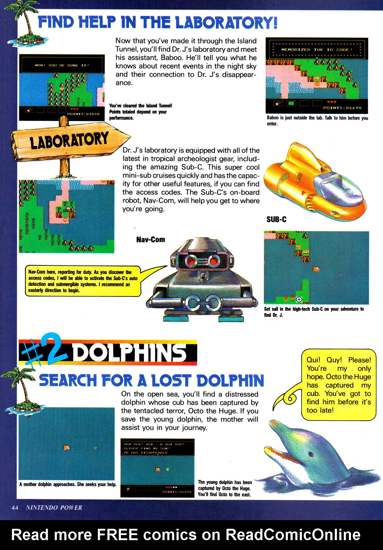 Read online Nintendo Power comic -  Issue #21 - 47