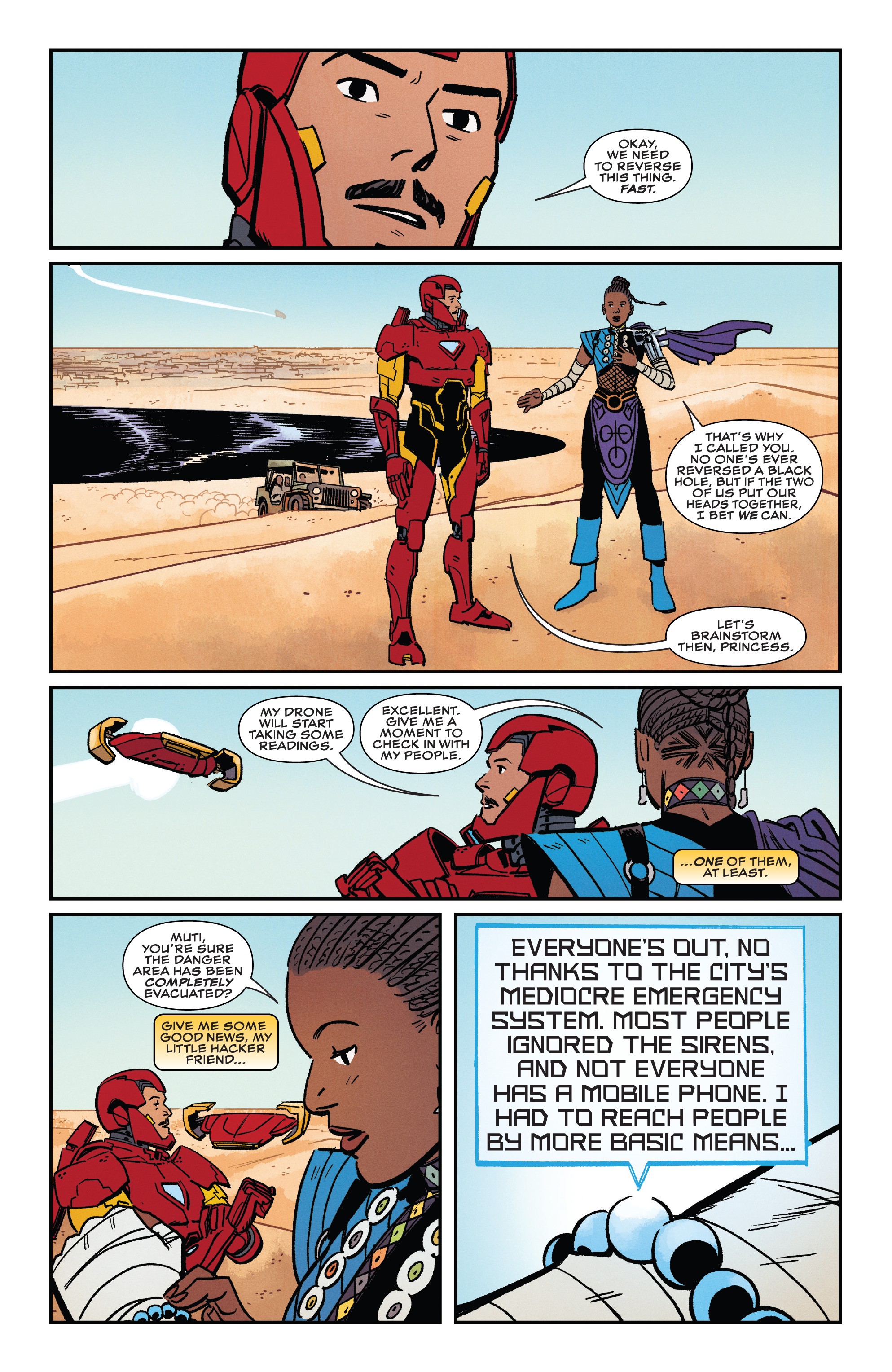 Read online Shuri comic -  Issue #5 - 6