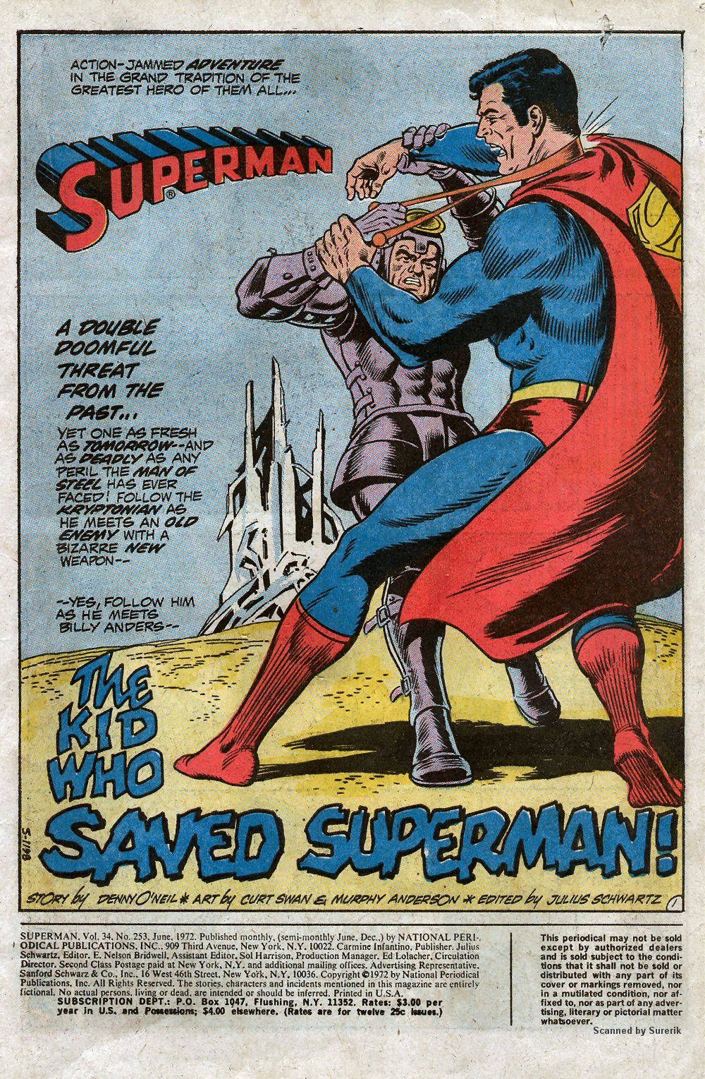 Read online Superman (1939) comic -  Issue #253 - 3