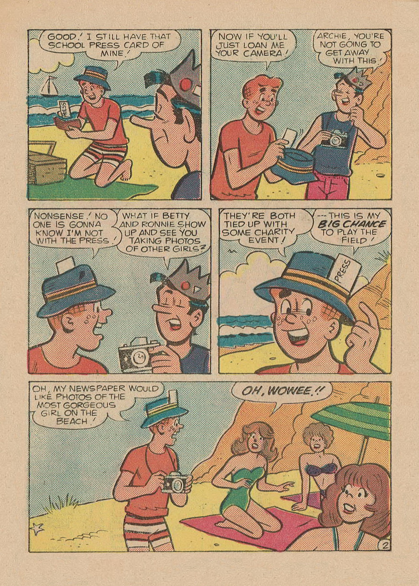 Read online Archie Digest Magazine comic -  Issue #74 - 126