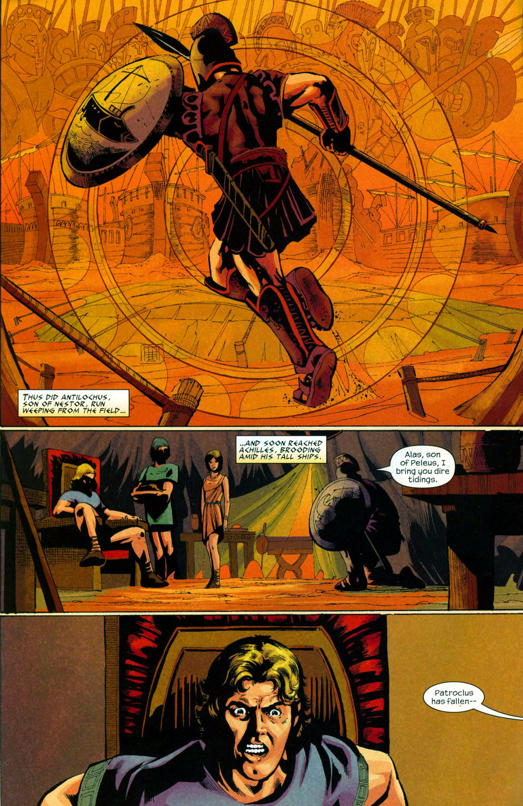 Read online The Iliad comic -  Issue #6 - 16