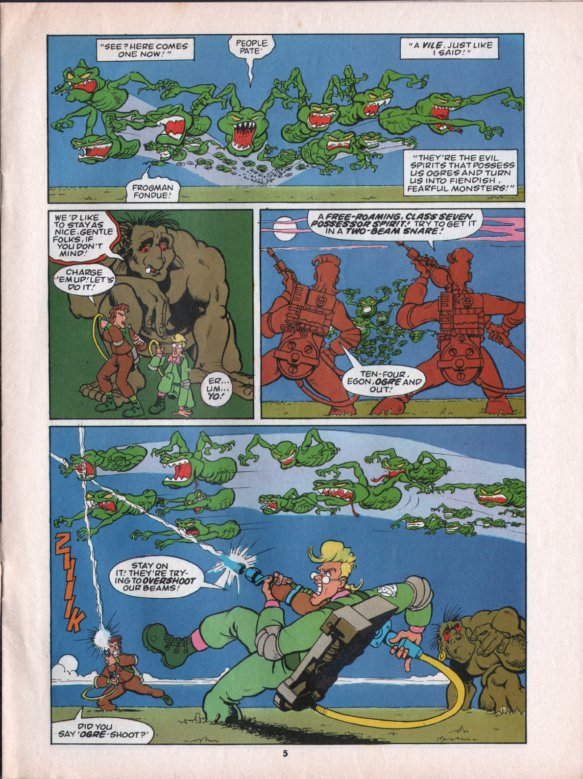 Read online The Real Ghostbusters comic -  Issue #83 - 5