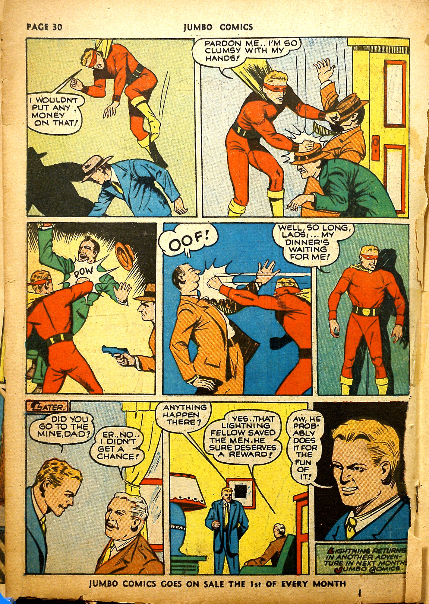 Read online Jumbo Comics comic -  Issue #23 - 32