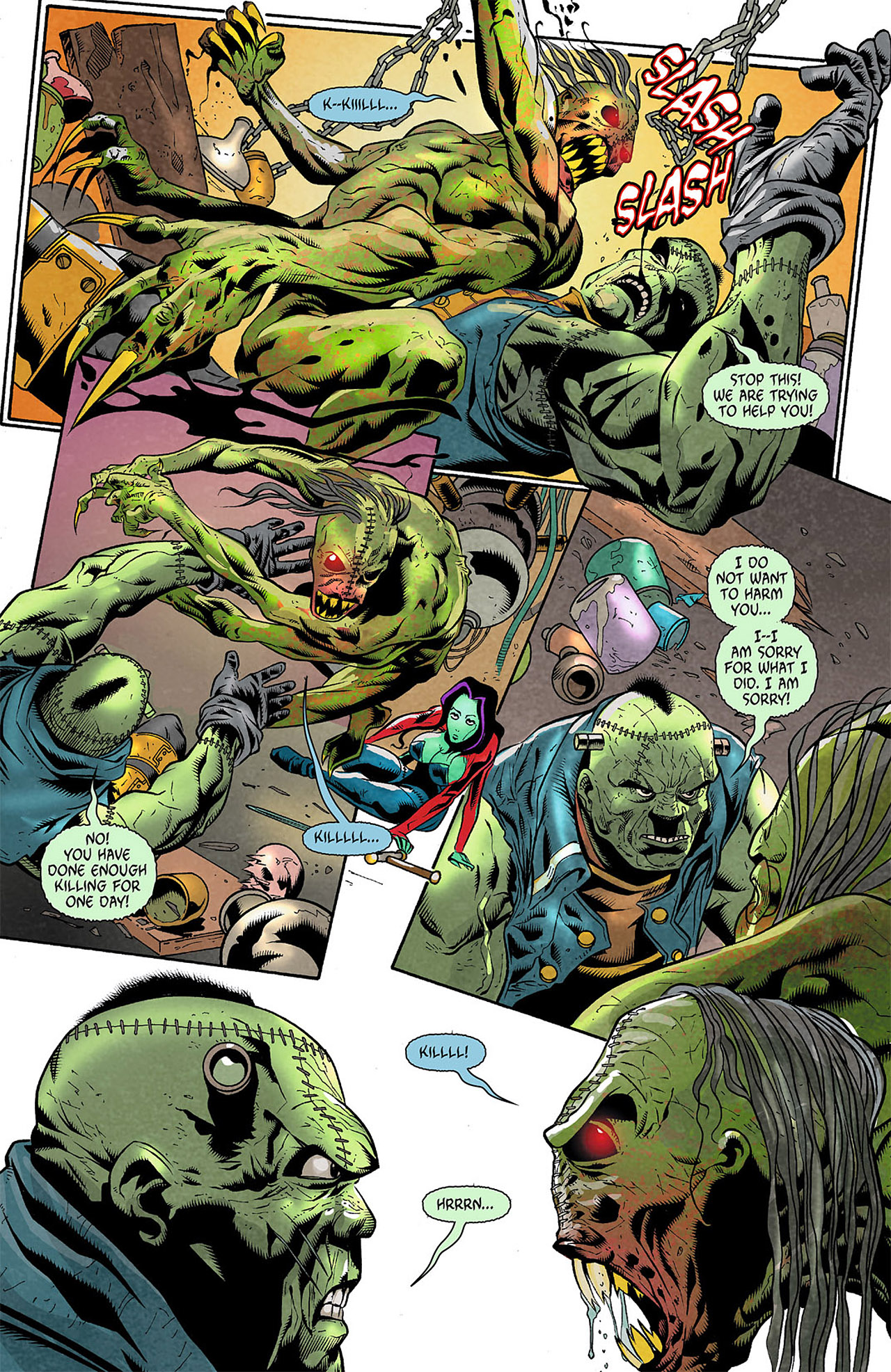 Read online Frankenstein, Agent of S.H.A.D.E. comic -  Issue #8 - 16