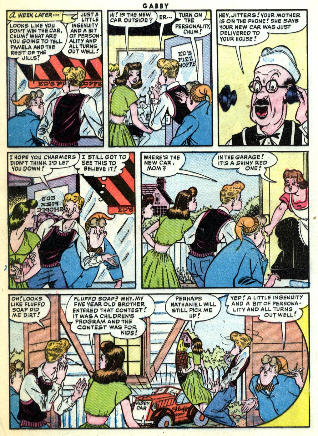 Read online Gabby comic -  Issue #9 - 12