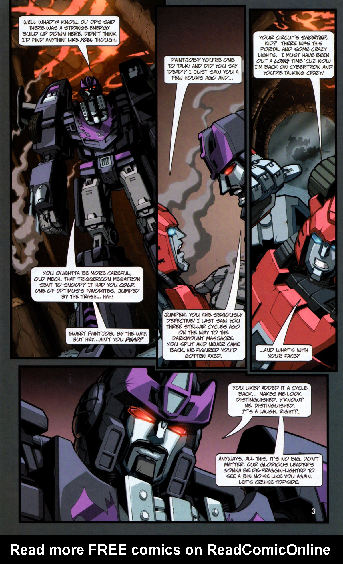 Read online Transformers: Timelines comic -  Issue #3 - 5