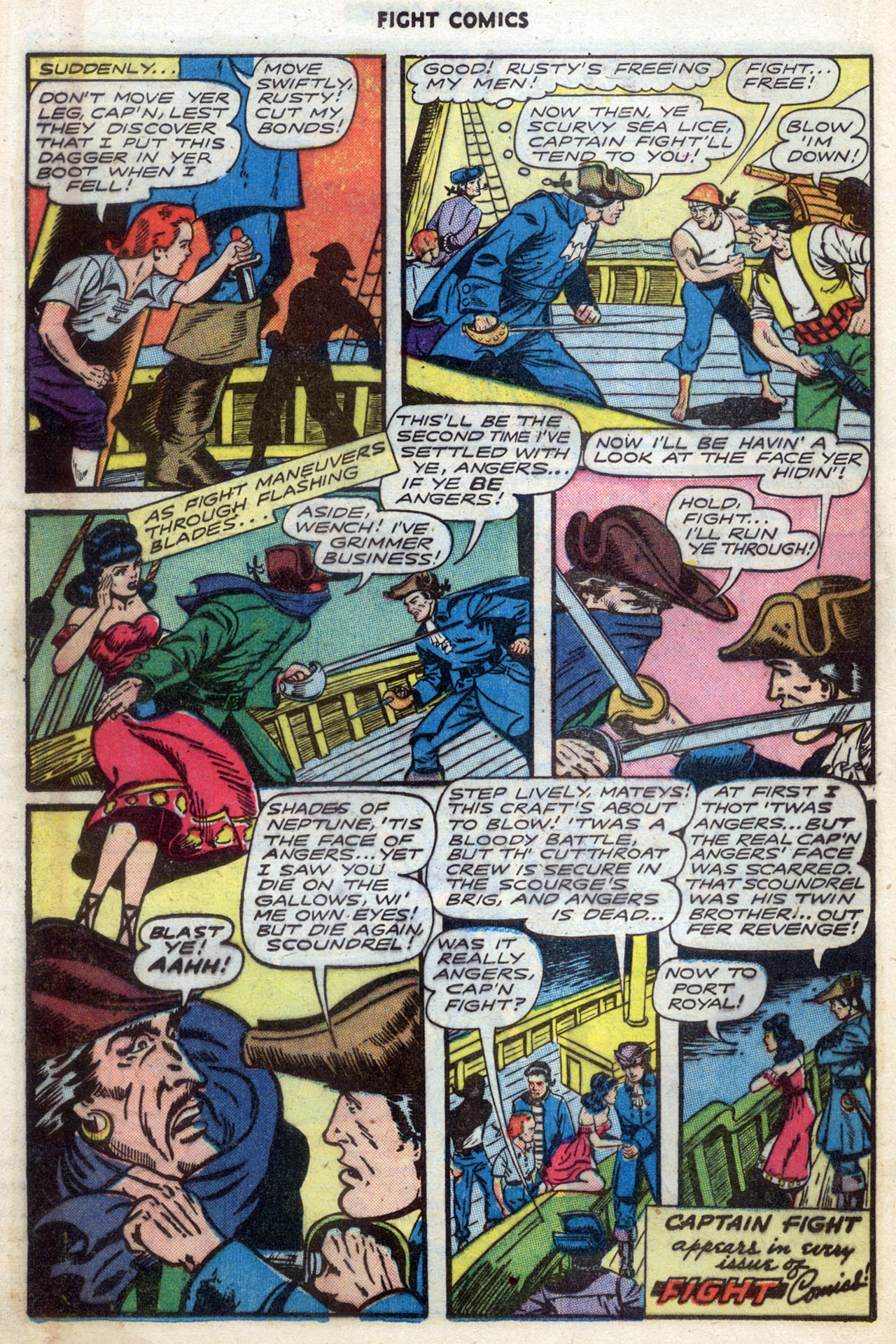 Read online Fight Comics comic -  Issue #50 - 32