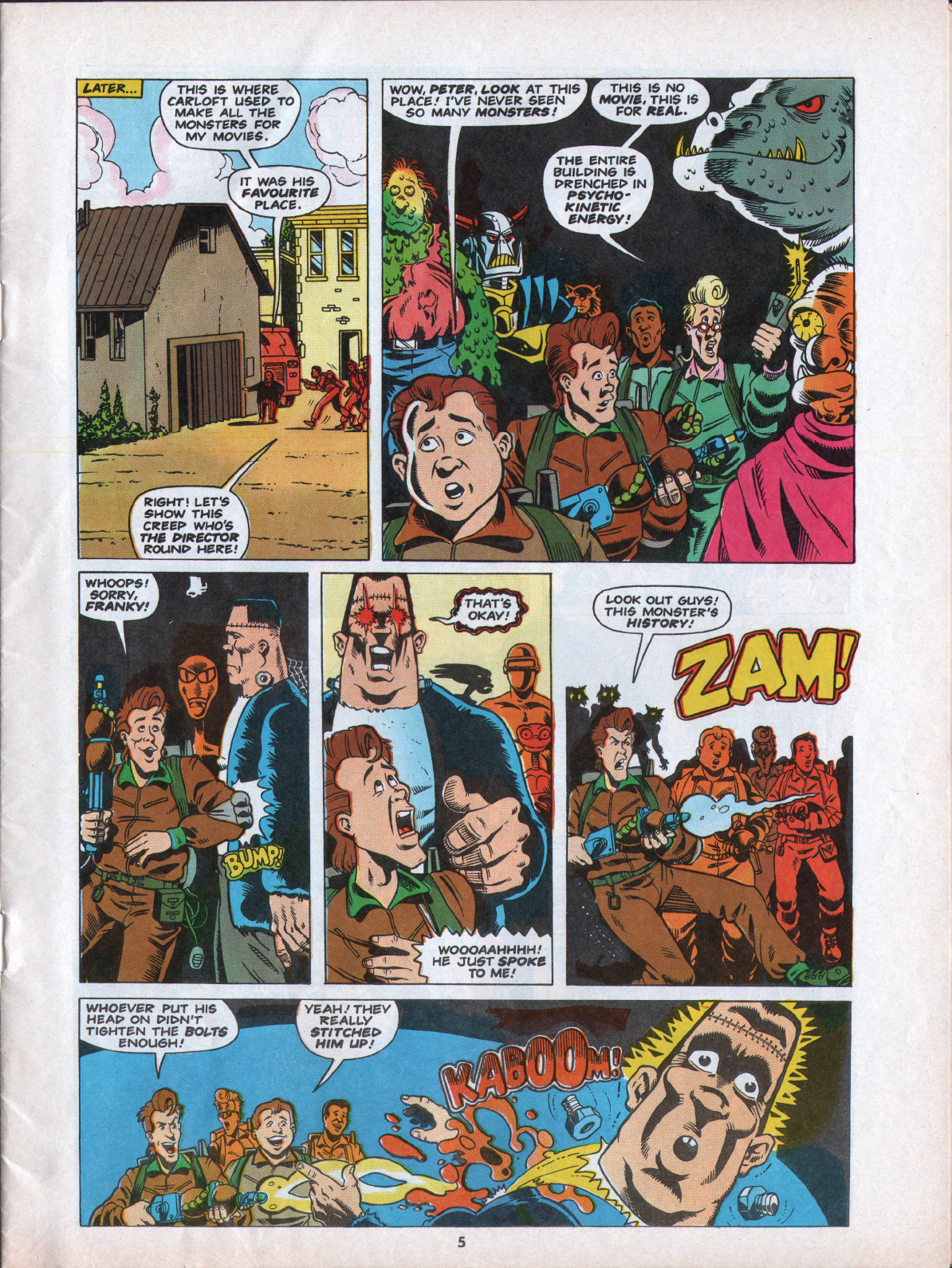 Read online The Real Ghostbusters comic -  Issue #42 - 5