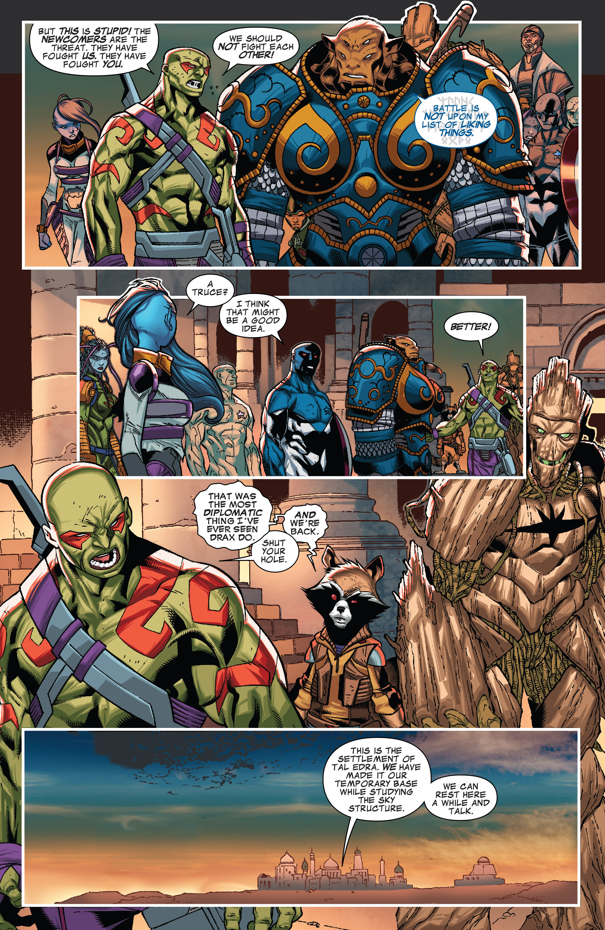 Read online Guardians of Infinity comic -  Issue #2 - 8