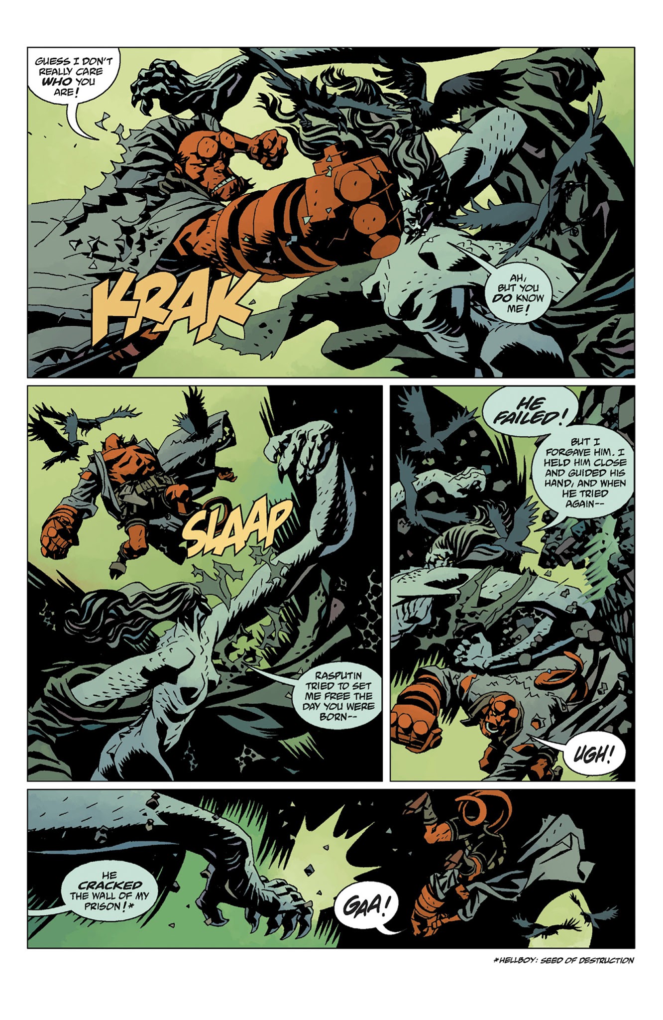 Read online Hellboy: The Storm And The Fury comic -  Issue # TPB - 107
