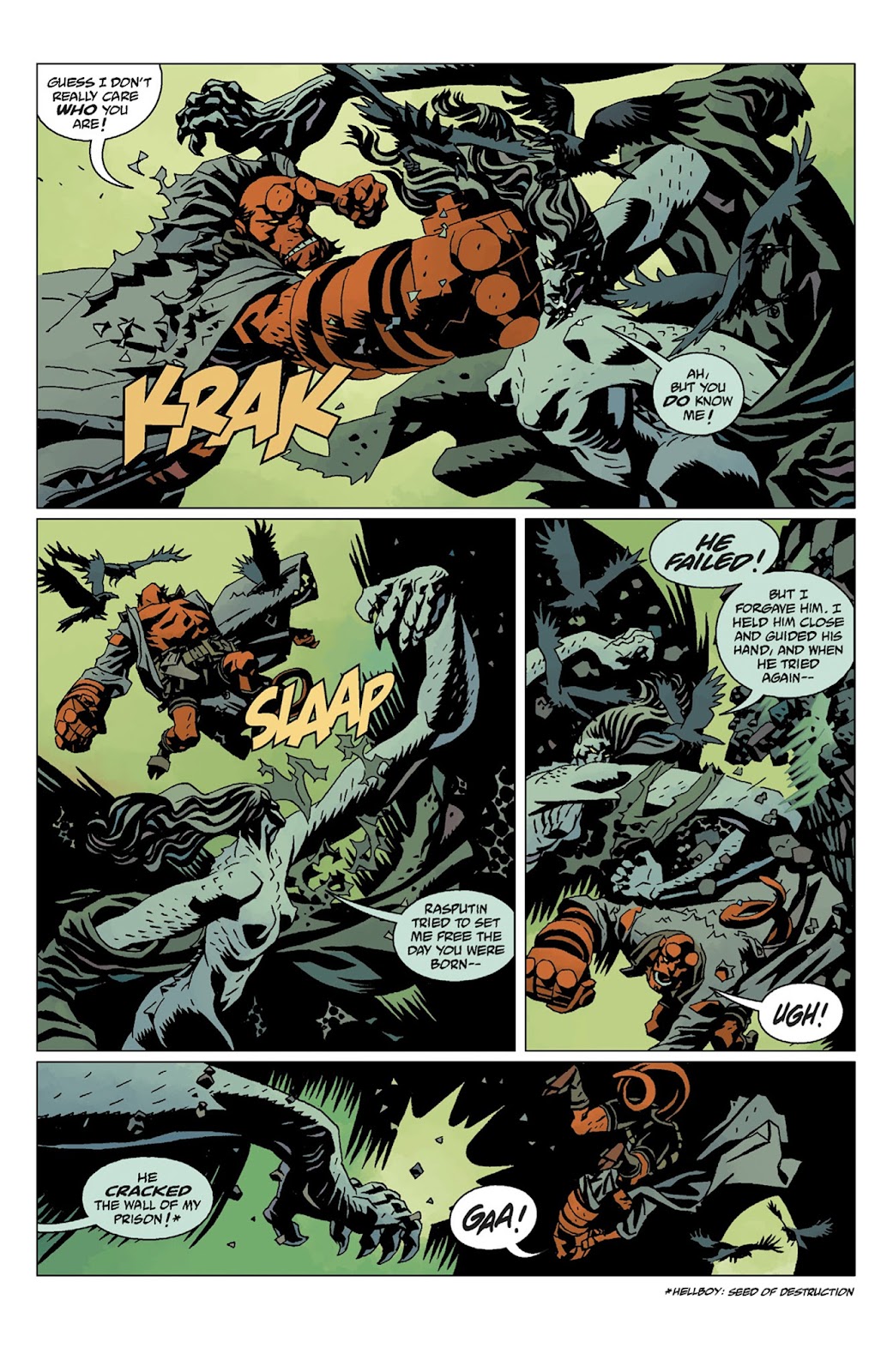Hellboy: The Storm And The Fury issue TPB - Page 107