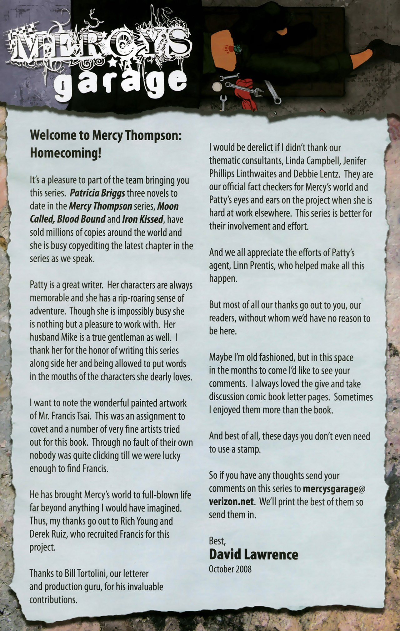 Read online Patricia Briggs' Mercy Thompson:  Homecoming comic -  Issue #1 - 26