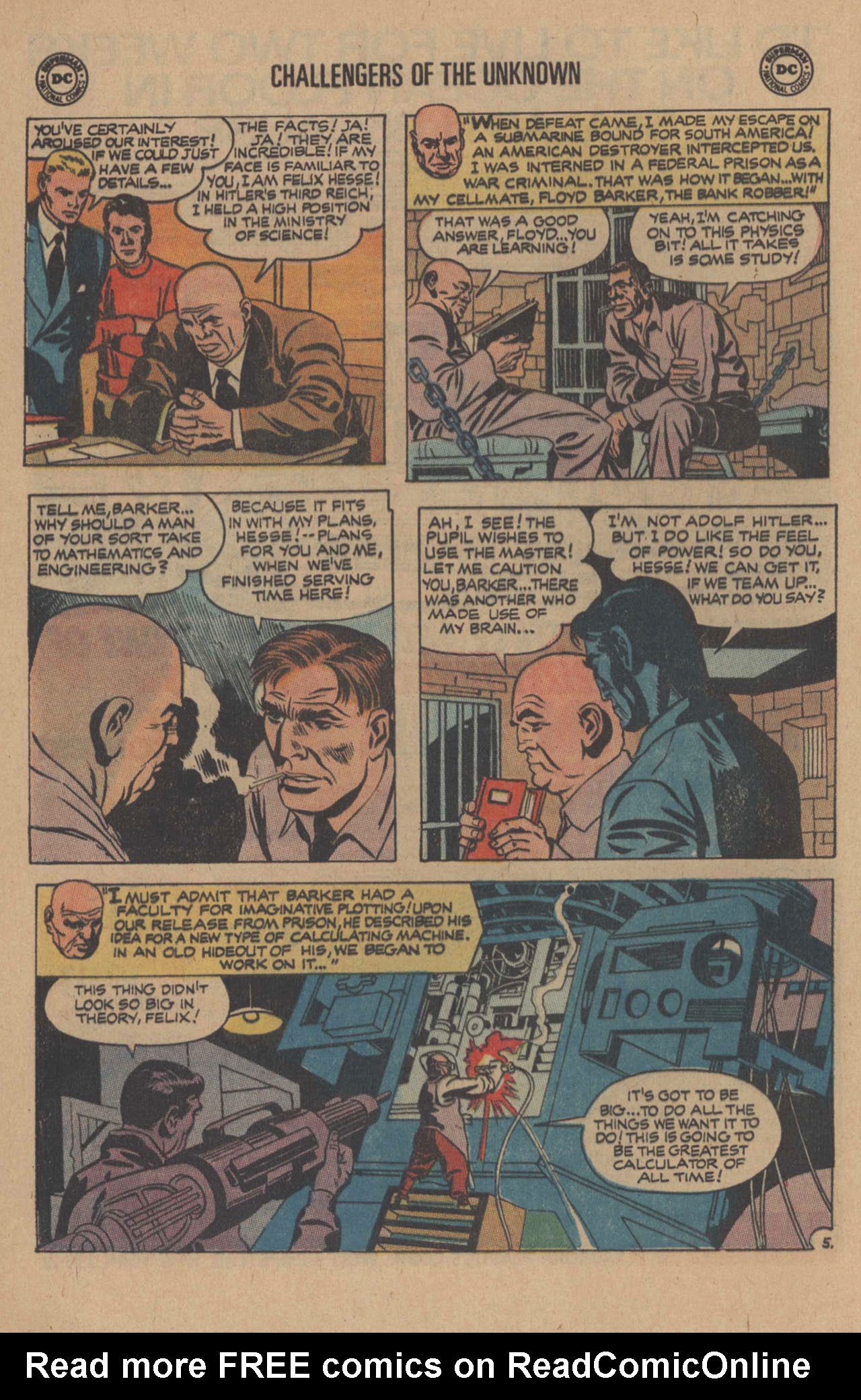 Read online Challengers of the Unknown (1958) comic -  Issue #75 - 8