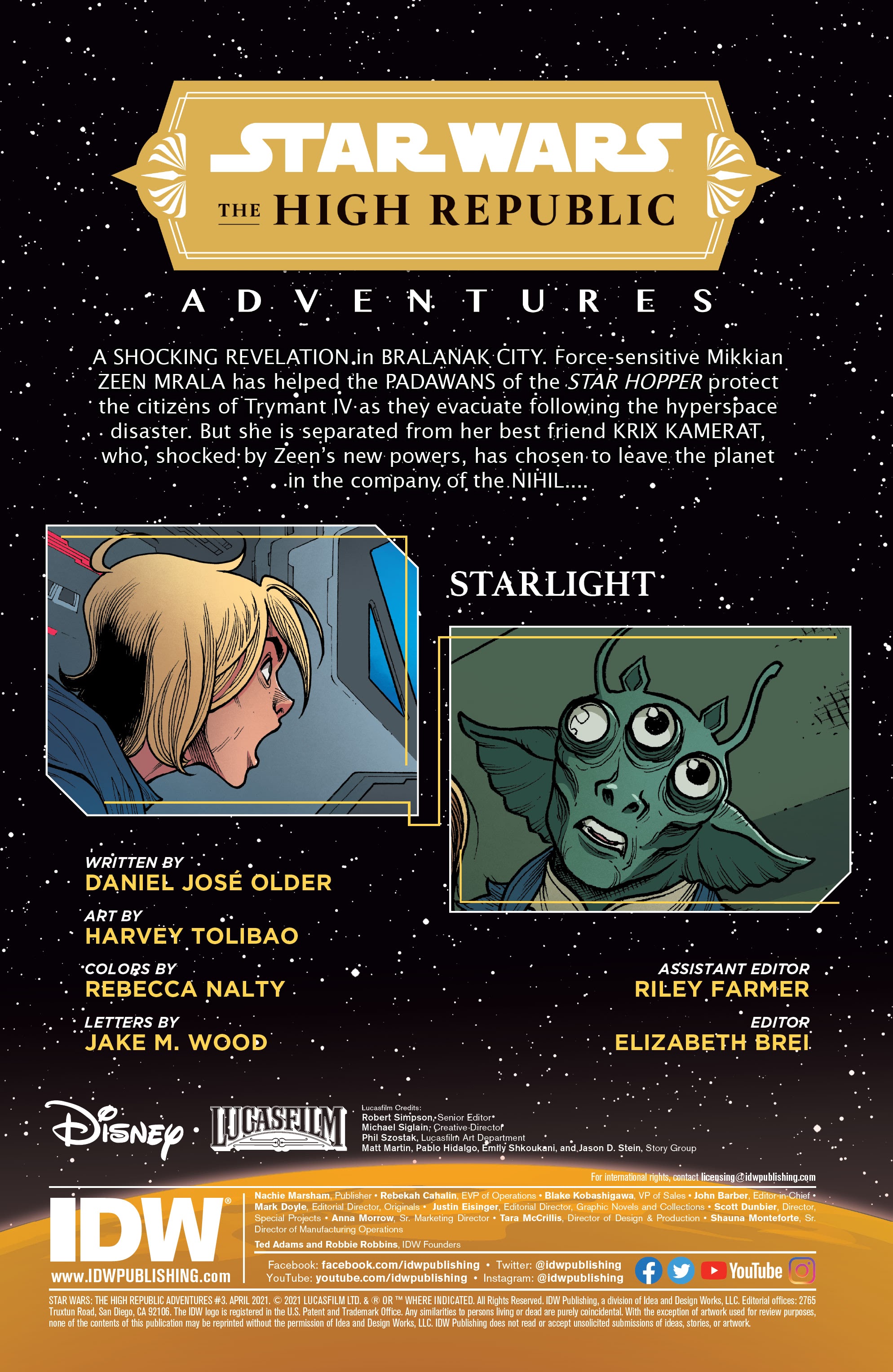 Read online Star Wars: The High Republic Adventures (2021) comic -  Issue #3 - 2