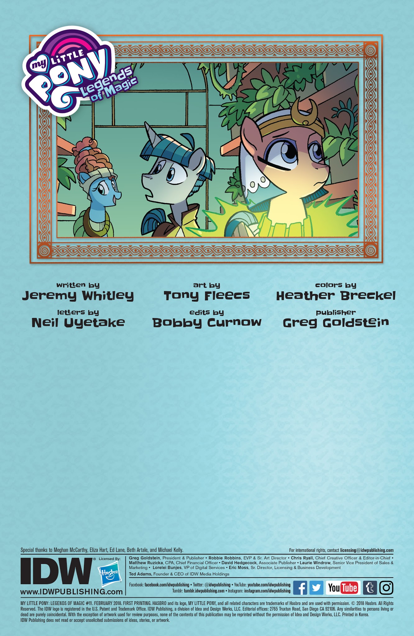 Read online My Little Pony: Legends of Magic comic -  Issue #11 - 2