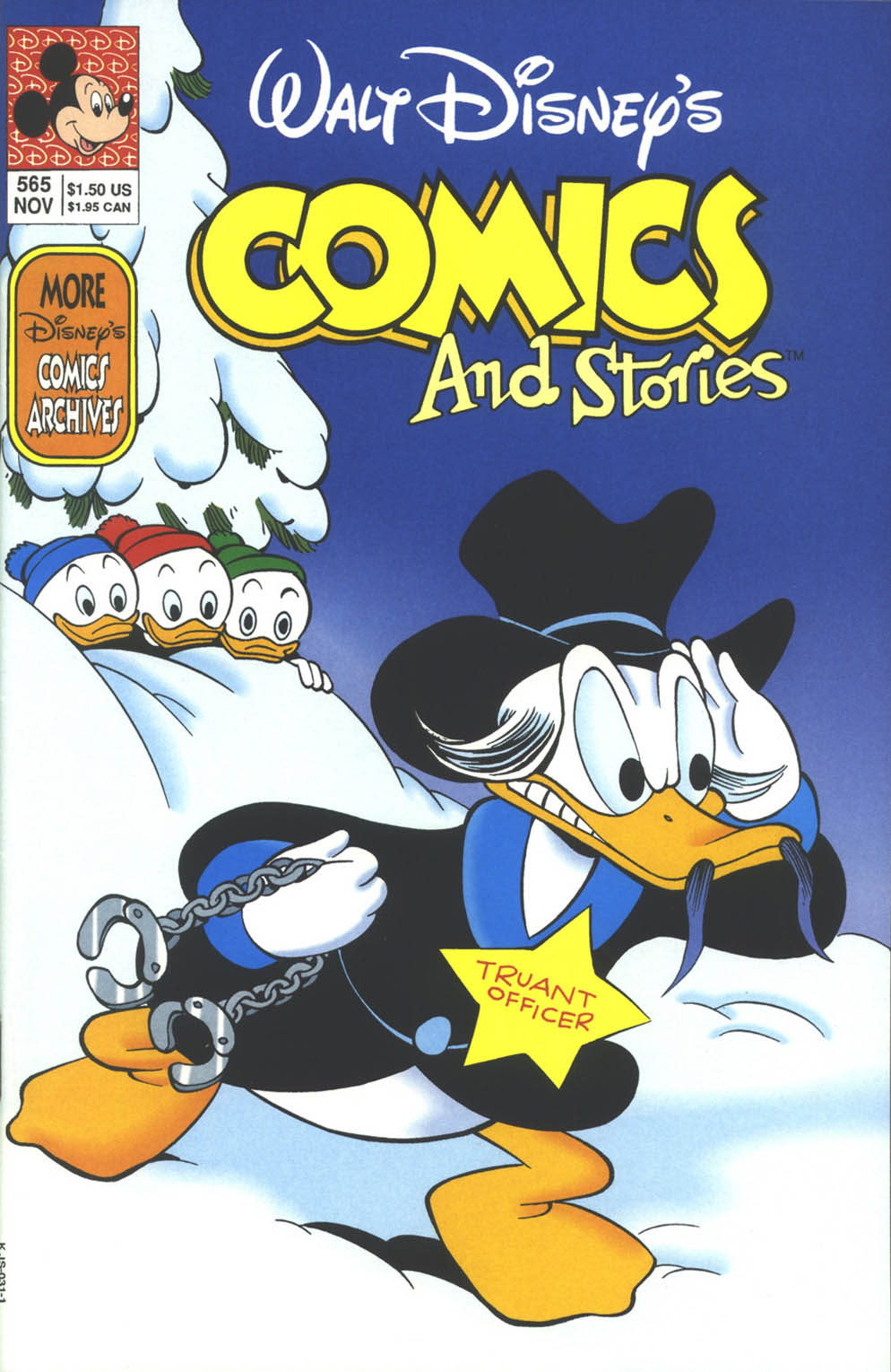 Read online Walt Disney's Comics and Stories comic -  Issue #565 - 1