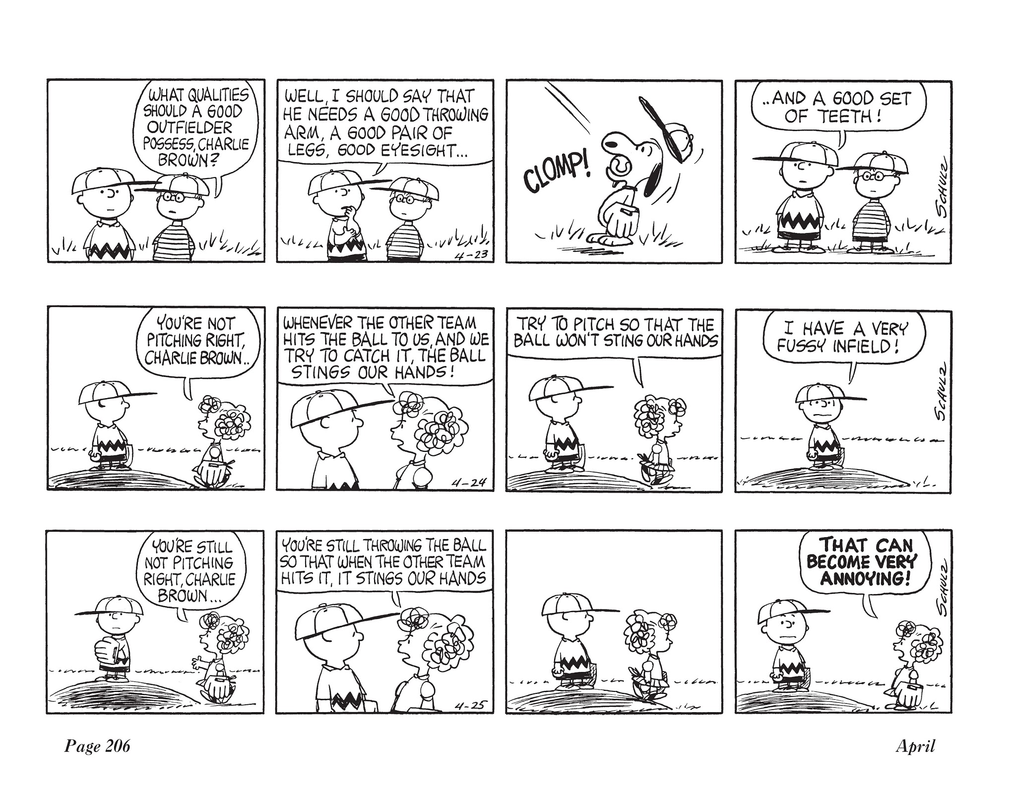 Read online The Complete Peanuts comic -  Issue # TPB 6 - 221