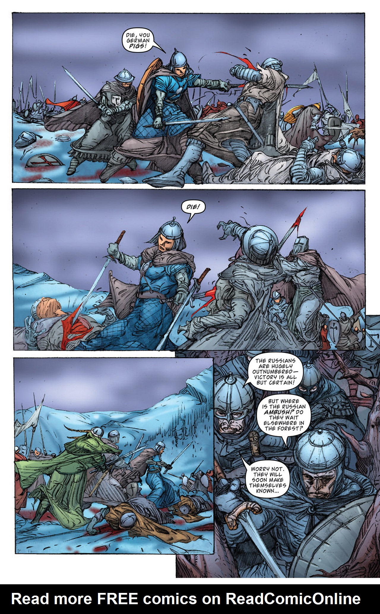 Read online Nevsky: A Hero of the People comic -  Issue # TPB - 82