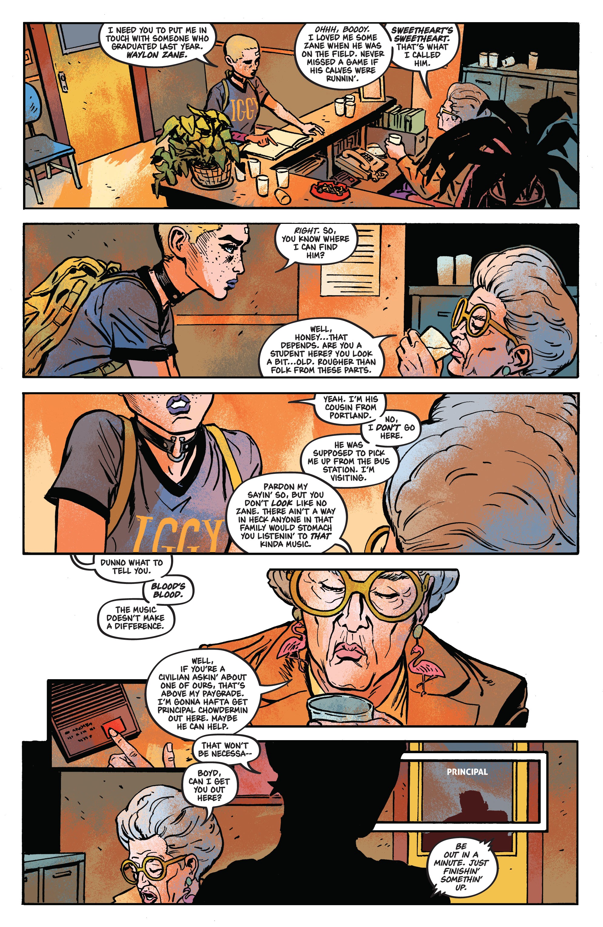 Read online Undone By Blood comic -  Issue #3 - 6