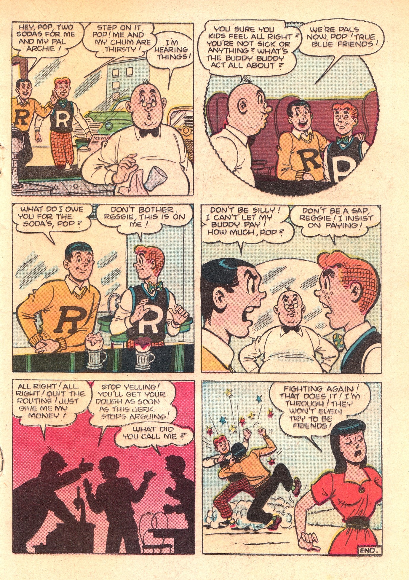 Read online Archie's Rival Reggie comic -  Issue #11 - 19