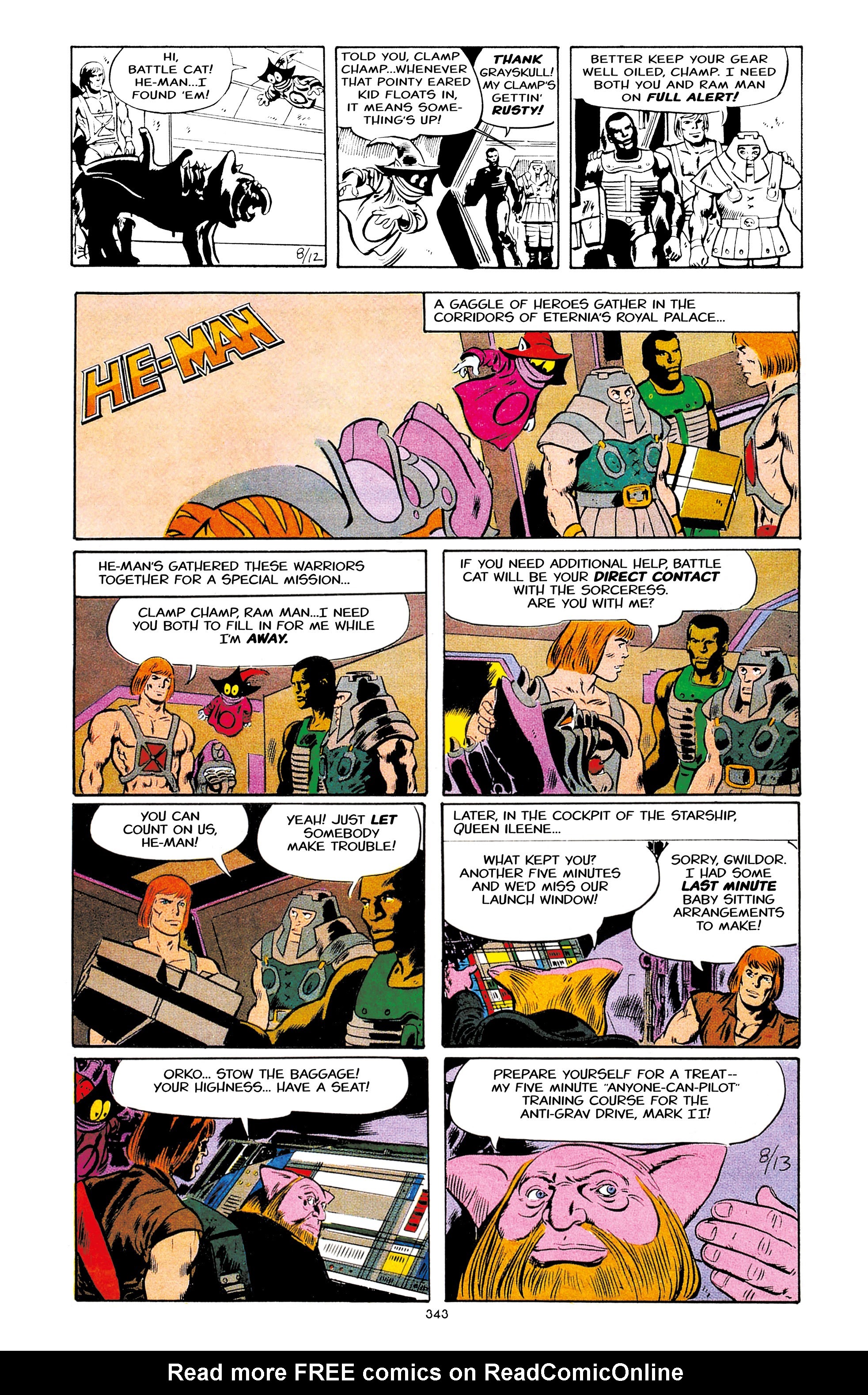 Read online He-Man and the Masters of the Universe: The Newspaper Comic Strips comic -  Issue # TPB (Part 4) - 43