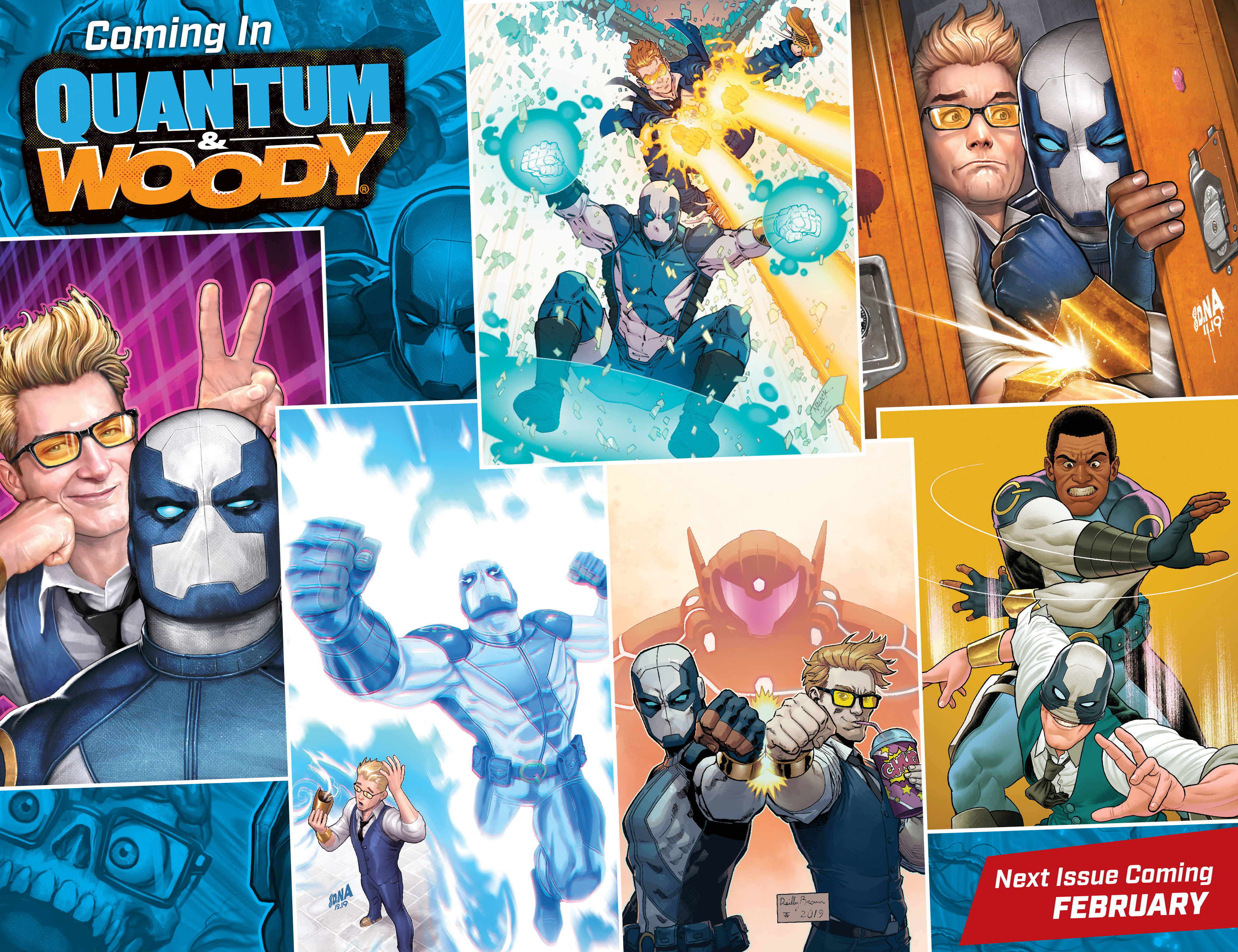 Read online Quantum & Woody comic -  Issue #1 - 22