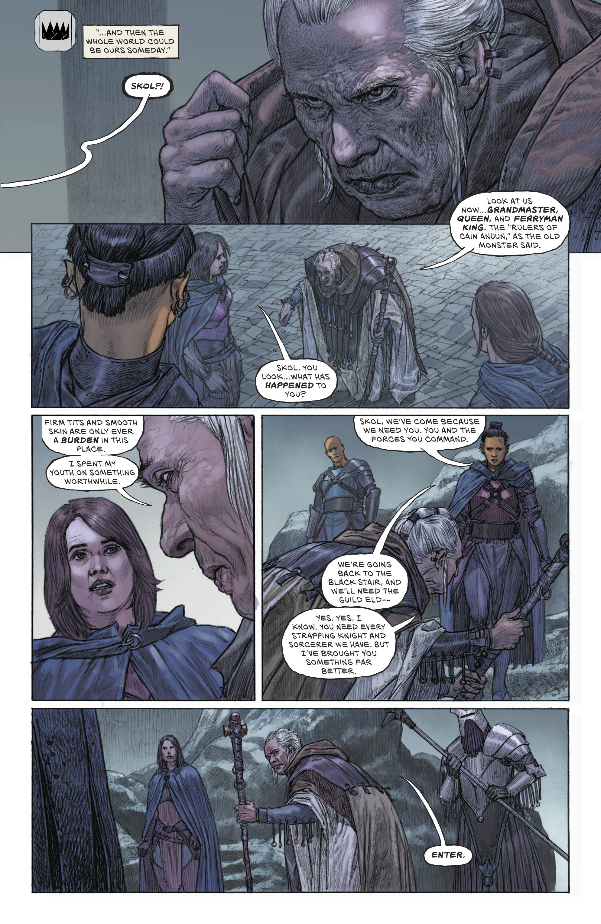 Read online The Last God comic -  Issue #4 - 22