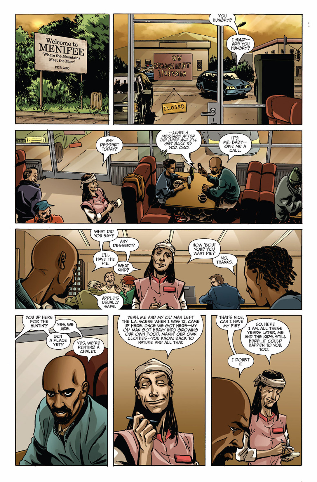 Read online Hunter's Moon comic -  Issue #1 - 12