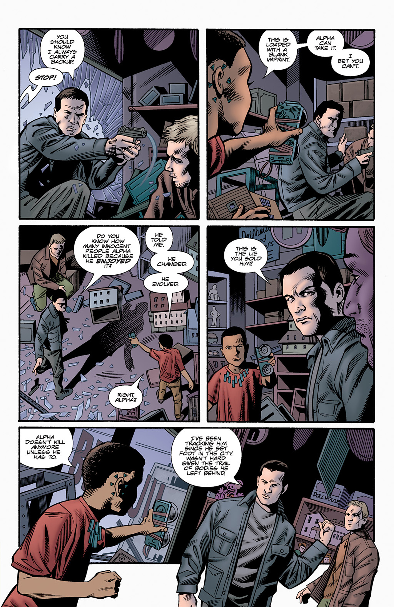 Read online Dollhouse comic -  Issue #3 - 23
