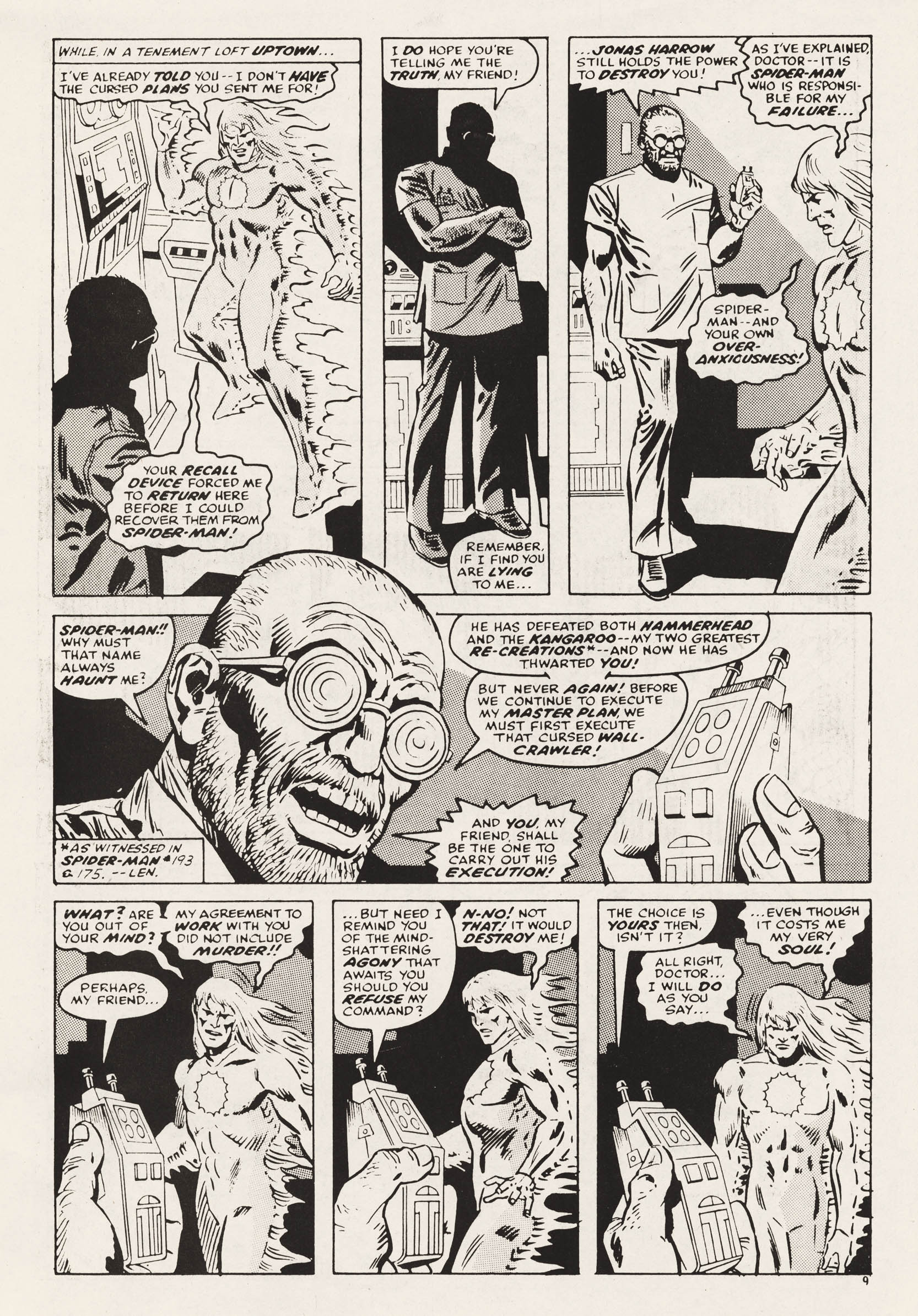Read online Super Spider-Man and Captain Britain comic -  Issue #245 - 9