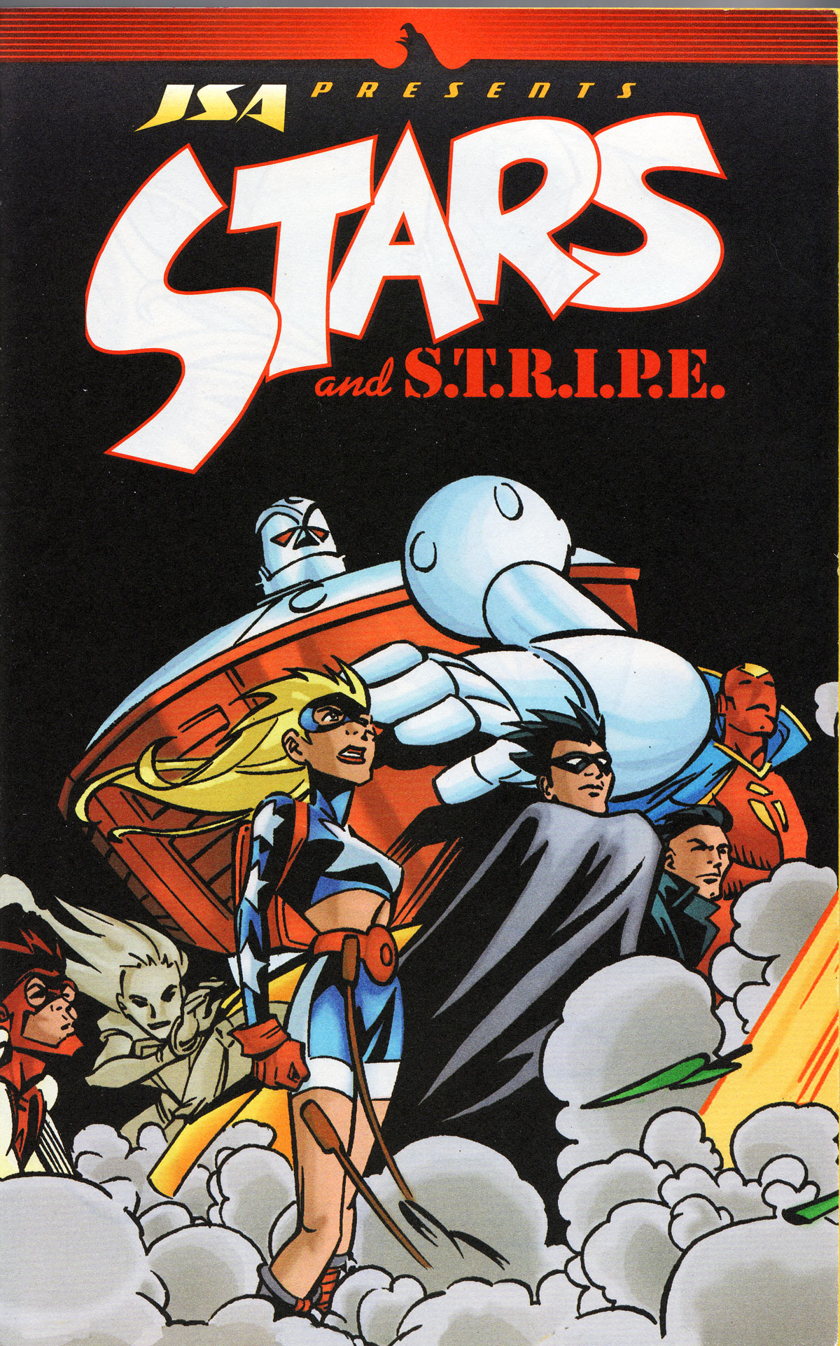 Read online Stars and S.T.R.I.P.E. comic -  Issue # _TPB 1 - 2