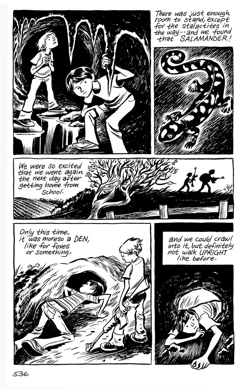 Read online Blankets comic -  Issue #3 - 160