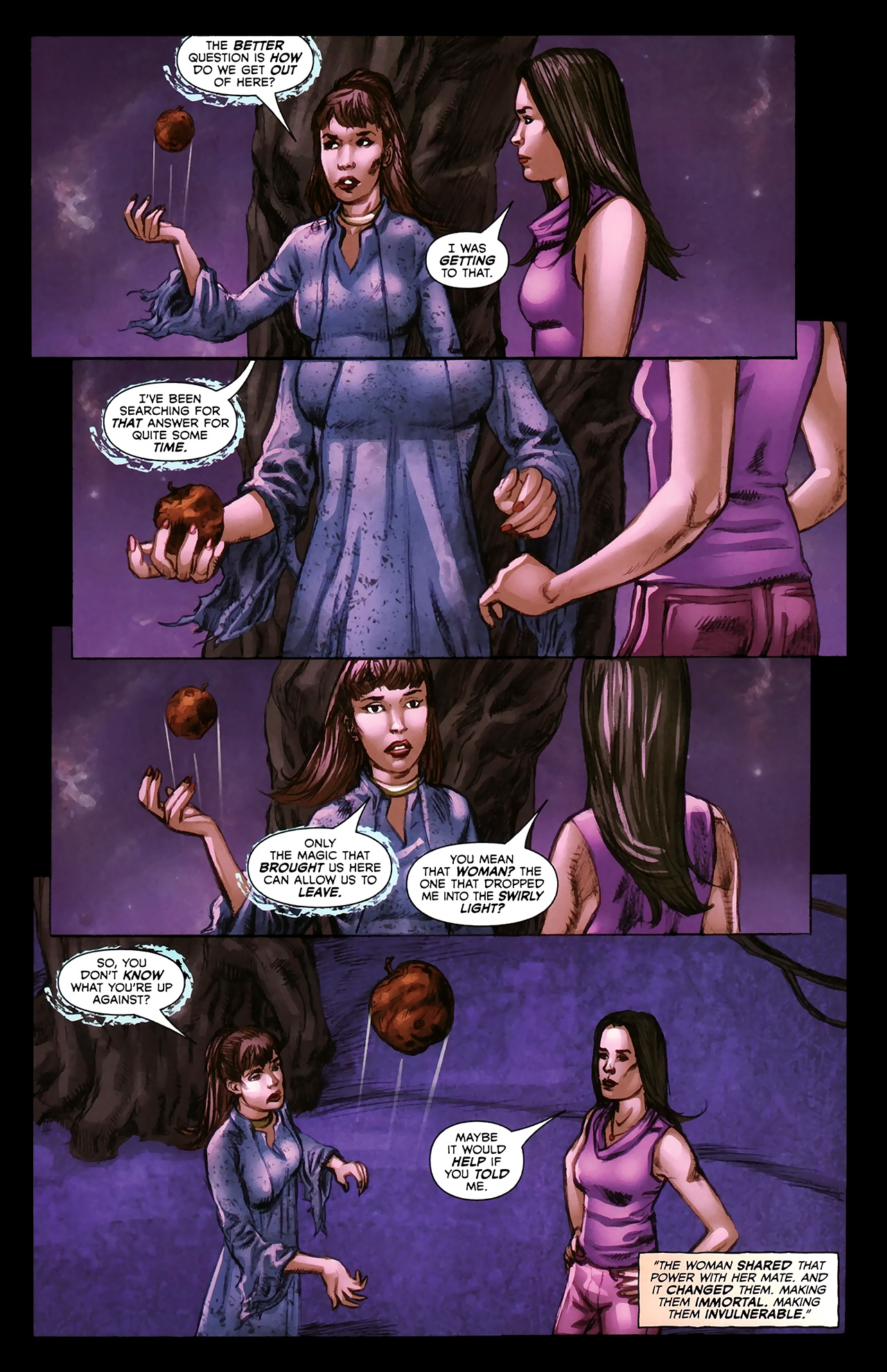 Read online Charmed comic -  Issue #9 - 10