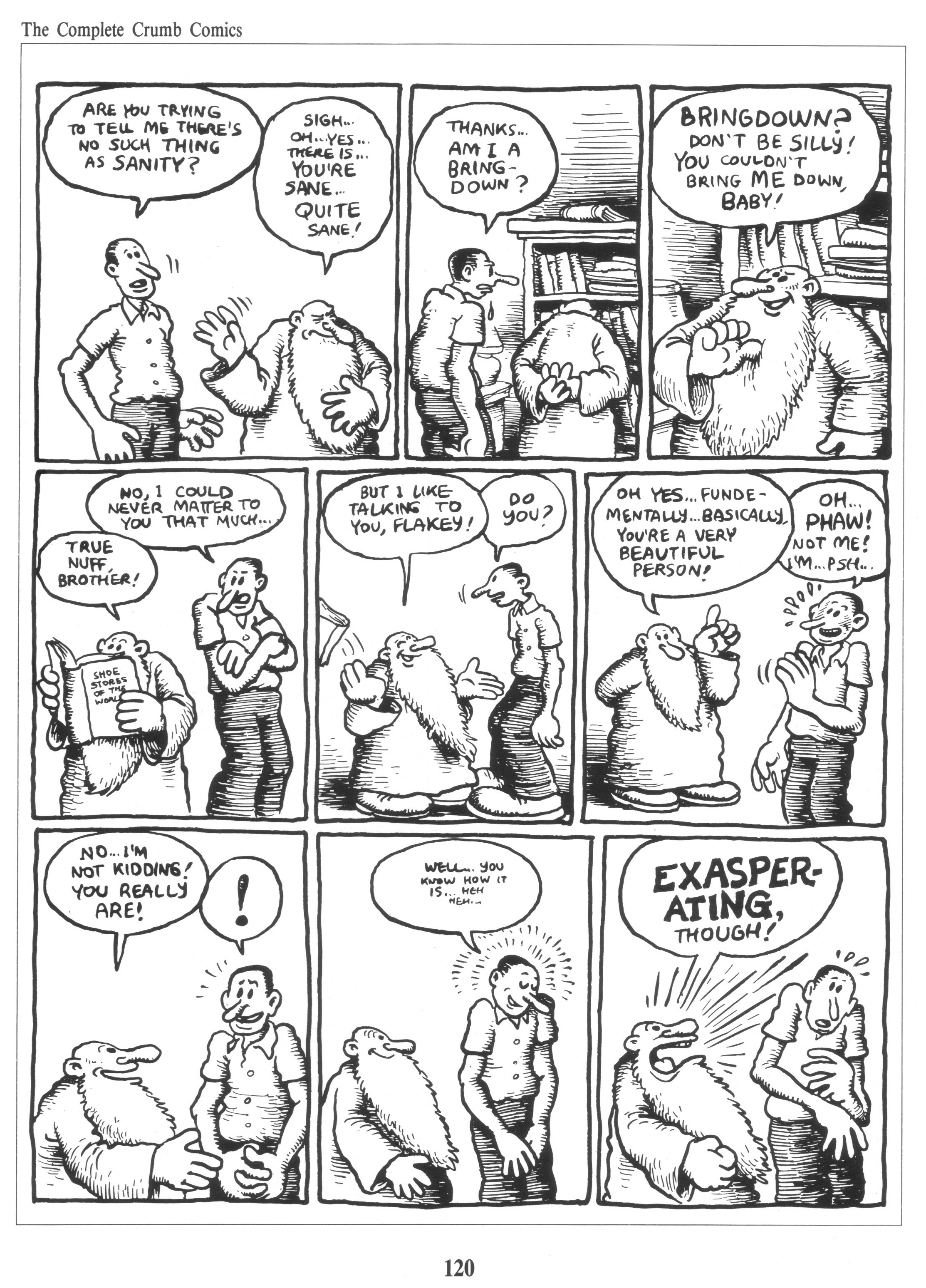 Read online The Complete Crumb Comics comic -  Issue # TPB 4 - 134