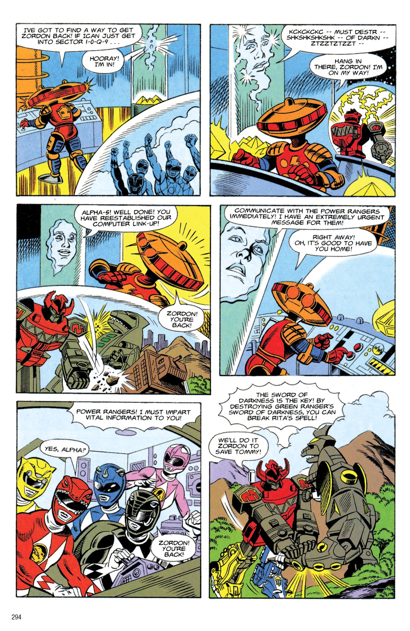 Read online Mighty Morphin Power Rangers Archive comic -  Issue # TPB 1 (Part 3) - 94