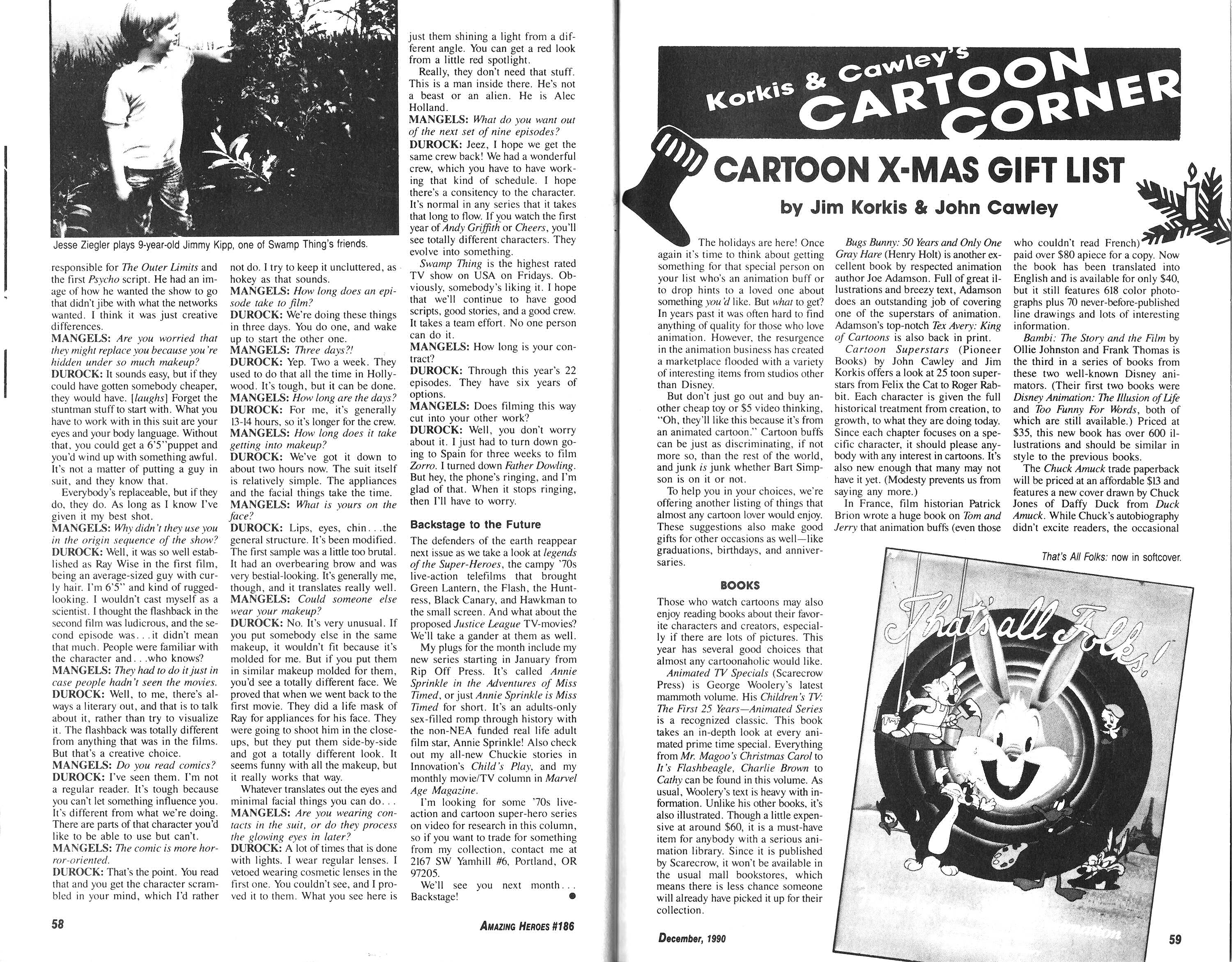 Read online Amazing Heroes comic -  Issue #186 - 30