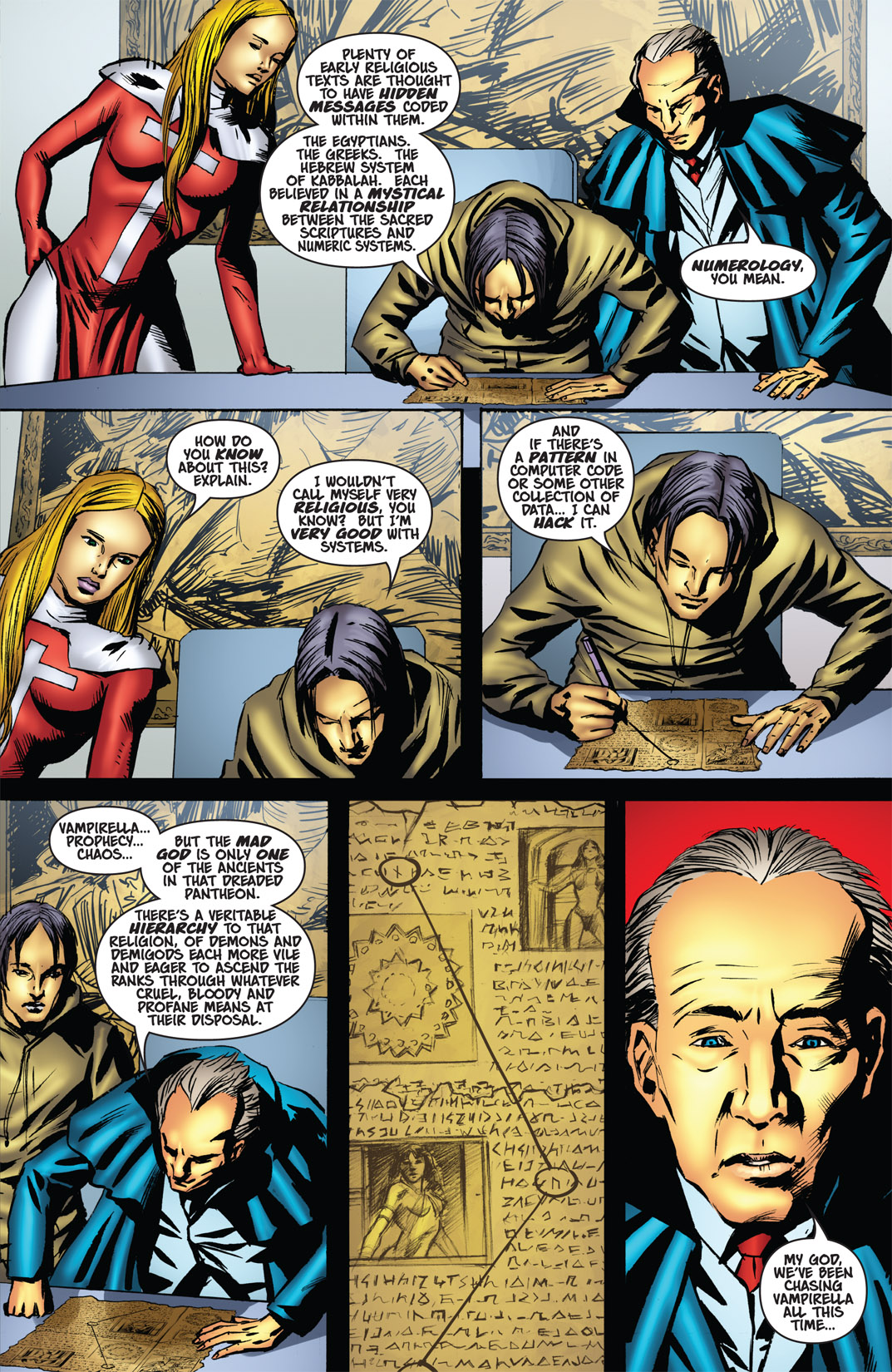 Read online Vampirella and the Scarlet Legion comic -  Issue # TPB - 93