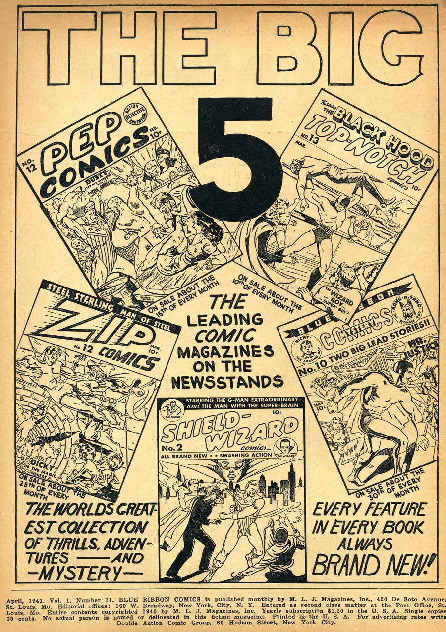 Read online Blue Ribbon Comics (1939) comic -  Issue #11 - 2