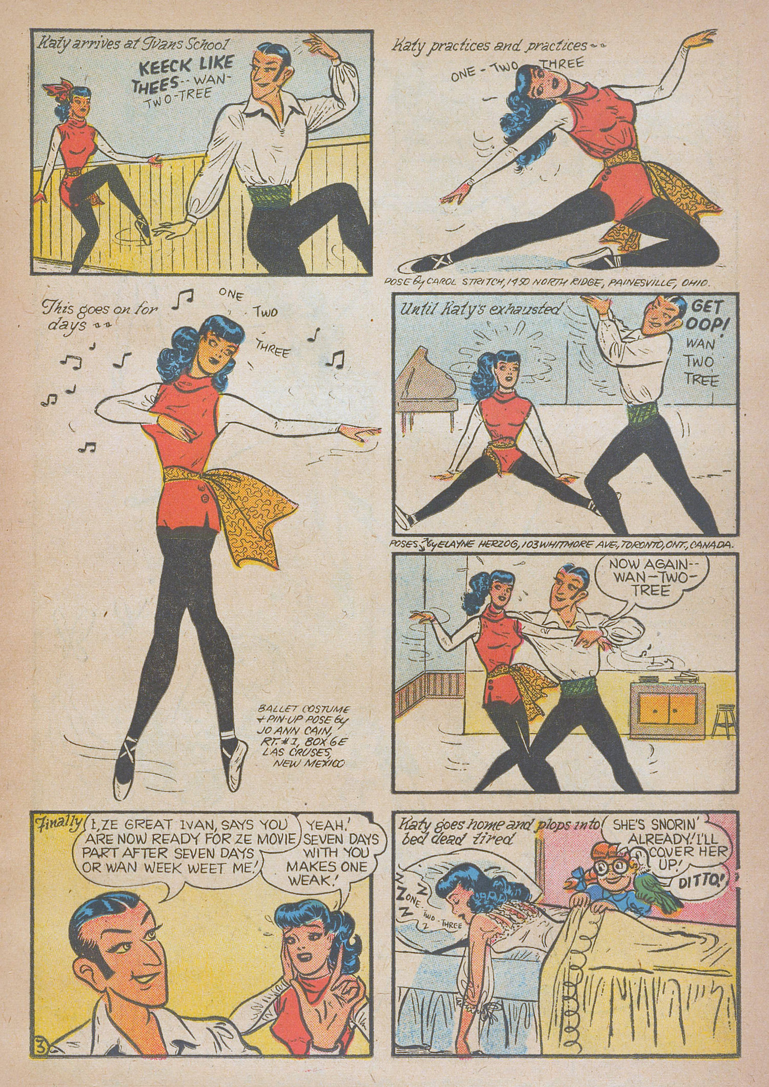 Read online Katy Keene (1949) comic -  Issue #24 - 17