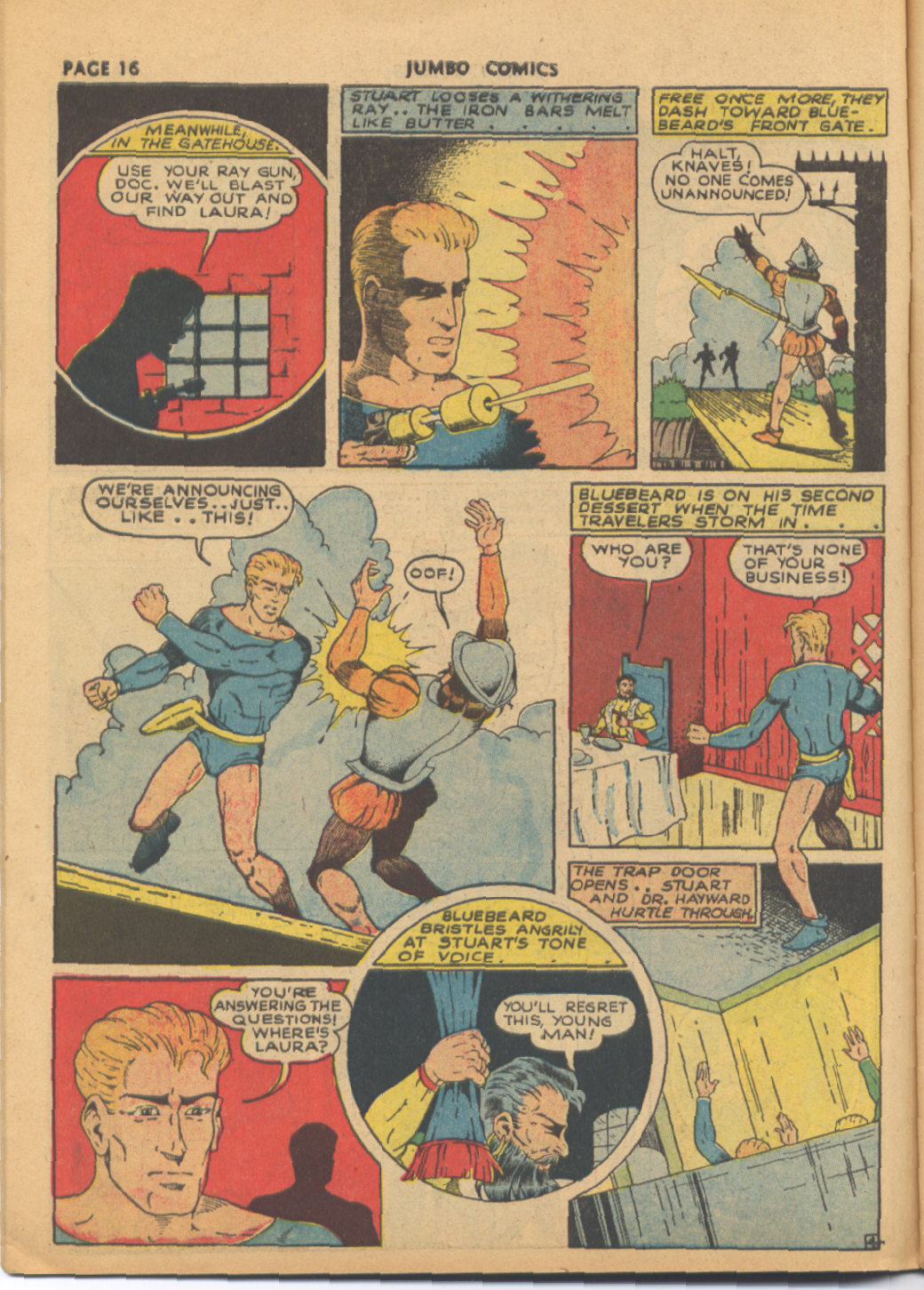 Read online Jumbo Comics comic -  Issue #33 - 18