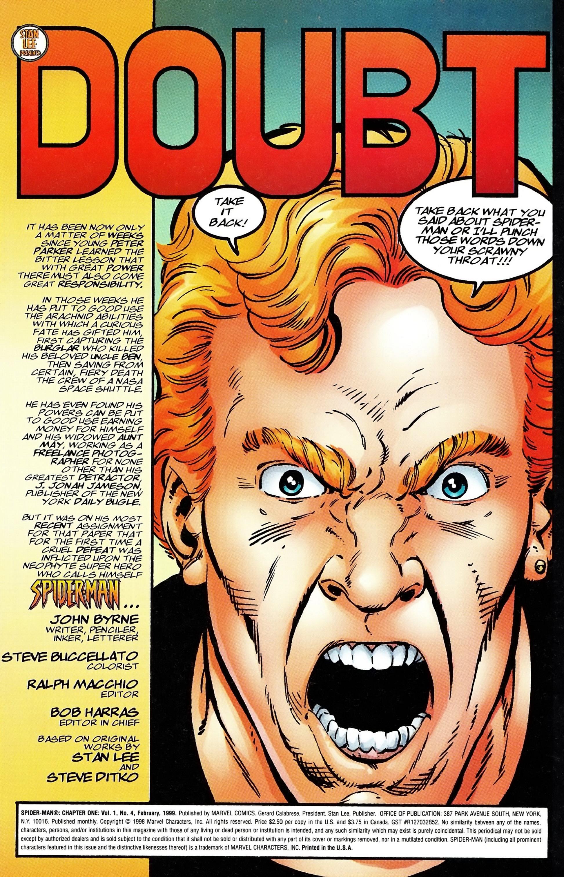 Read online Spider-Man: Chapter One comic -  Issue #4 - 4