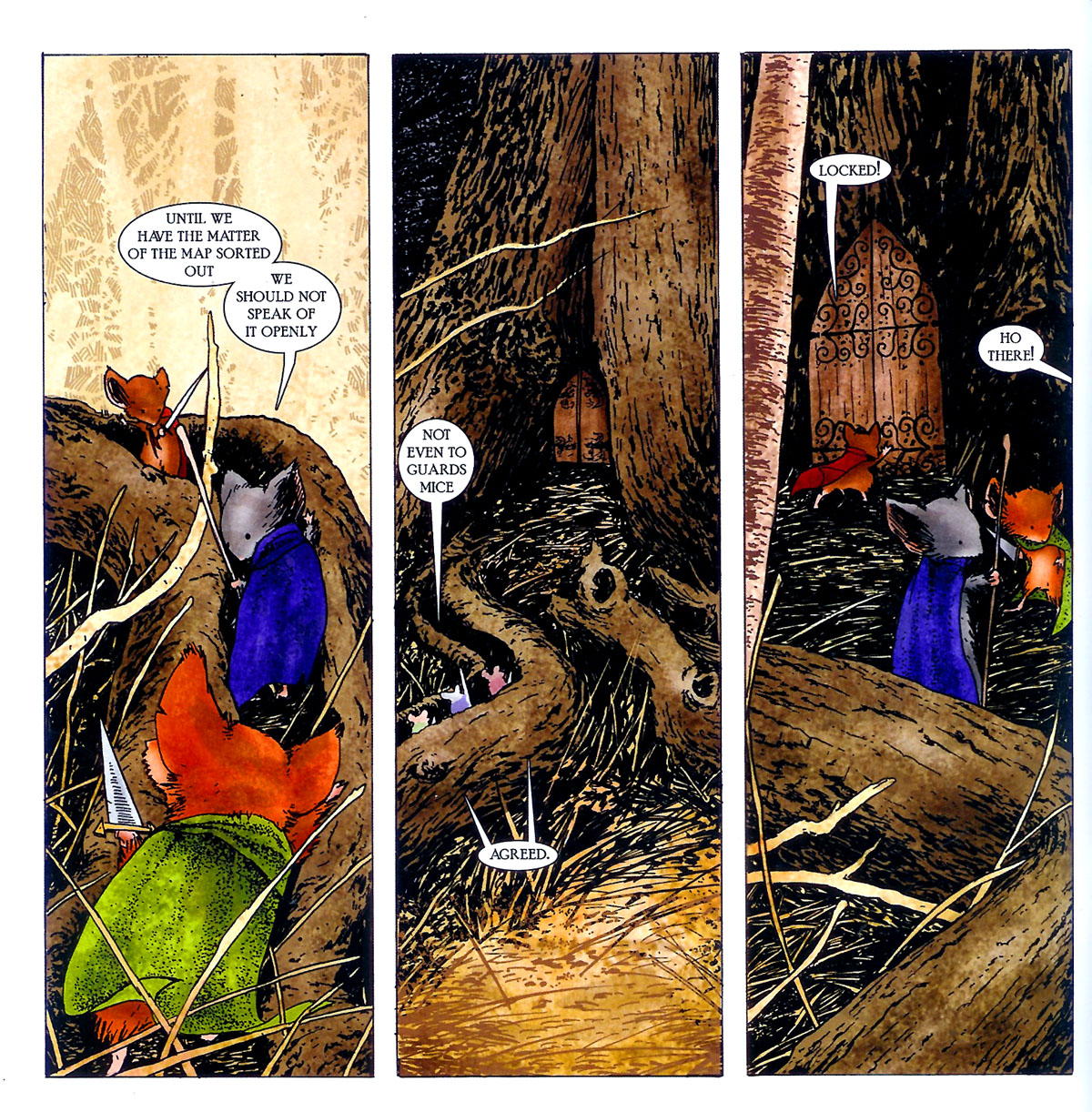 Read online Mouse Guard comic -  Issue #3 - 6
