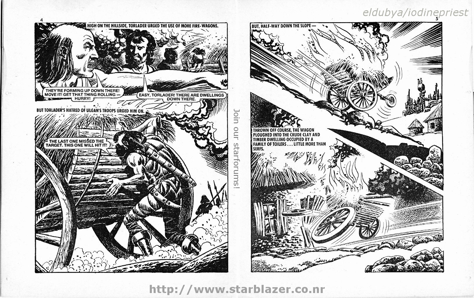 Read online Starblazer comic -  Issue #182 - 4