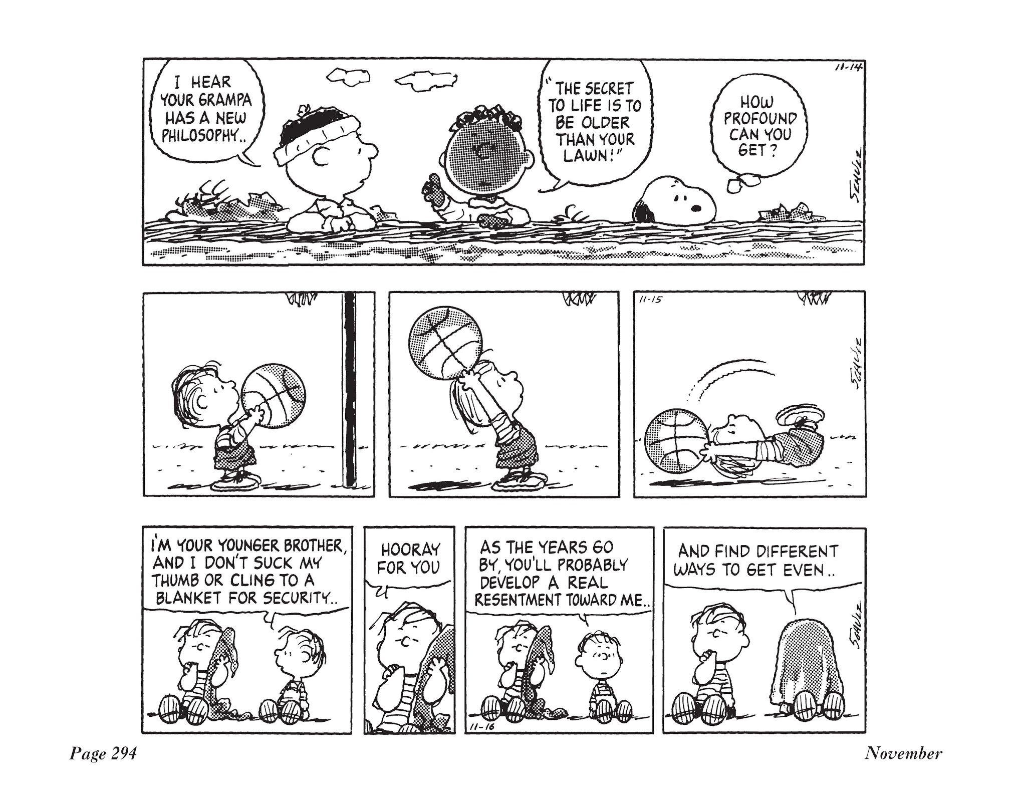 Read online The Complete Peanuts comic -  Issue # TPB 22 - 311